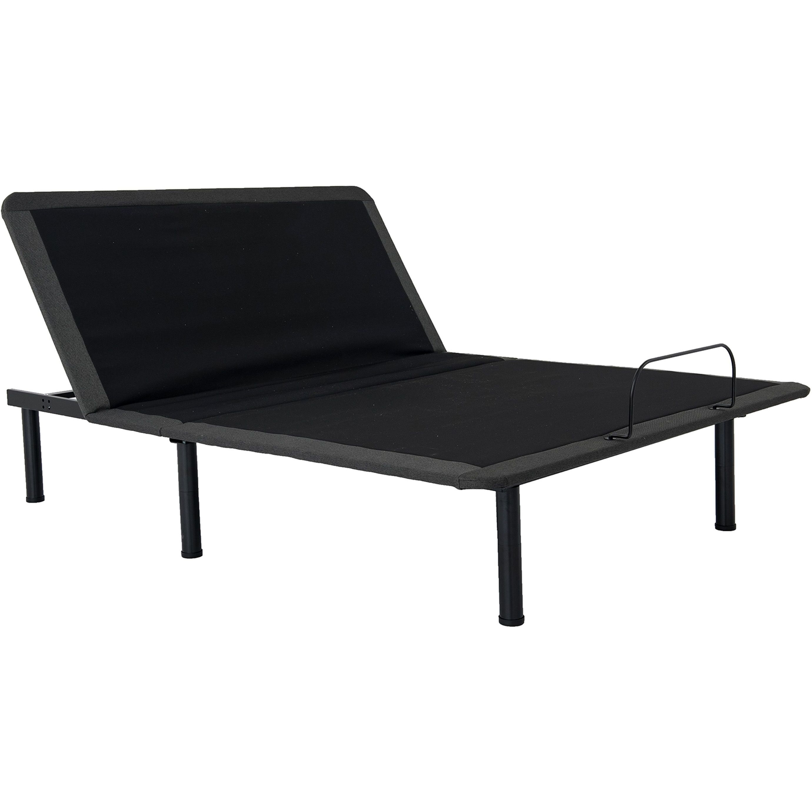 Realcozy Quick Assembly Queen Size Adjustable Bed Frame(D0102H5T4Z8)