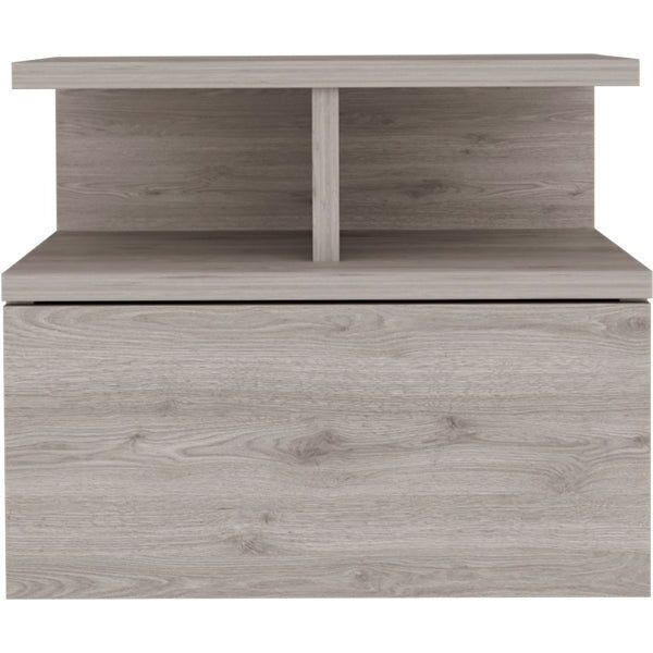 Nightstand Floating Flopini  Bedroom  Light Gray
