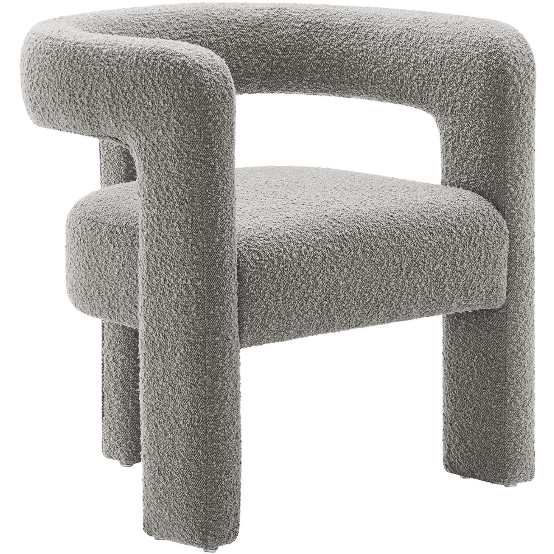 Kayla Boucle Upholstered Armchair