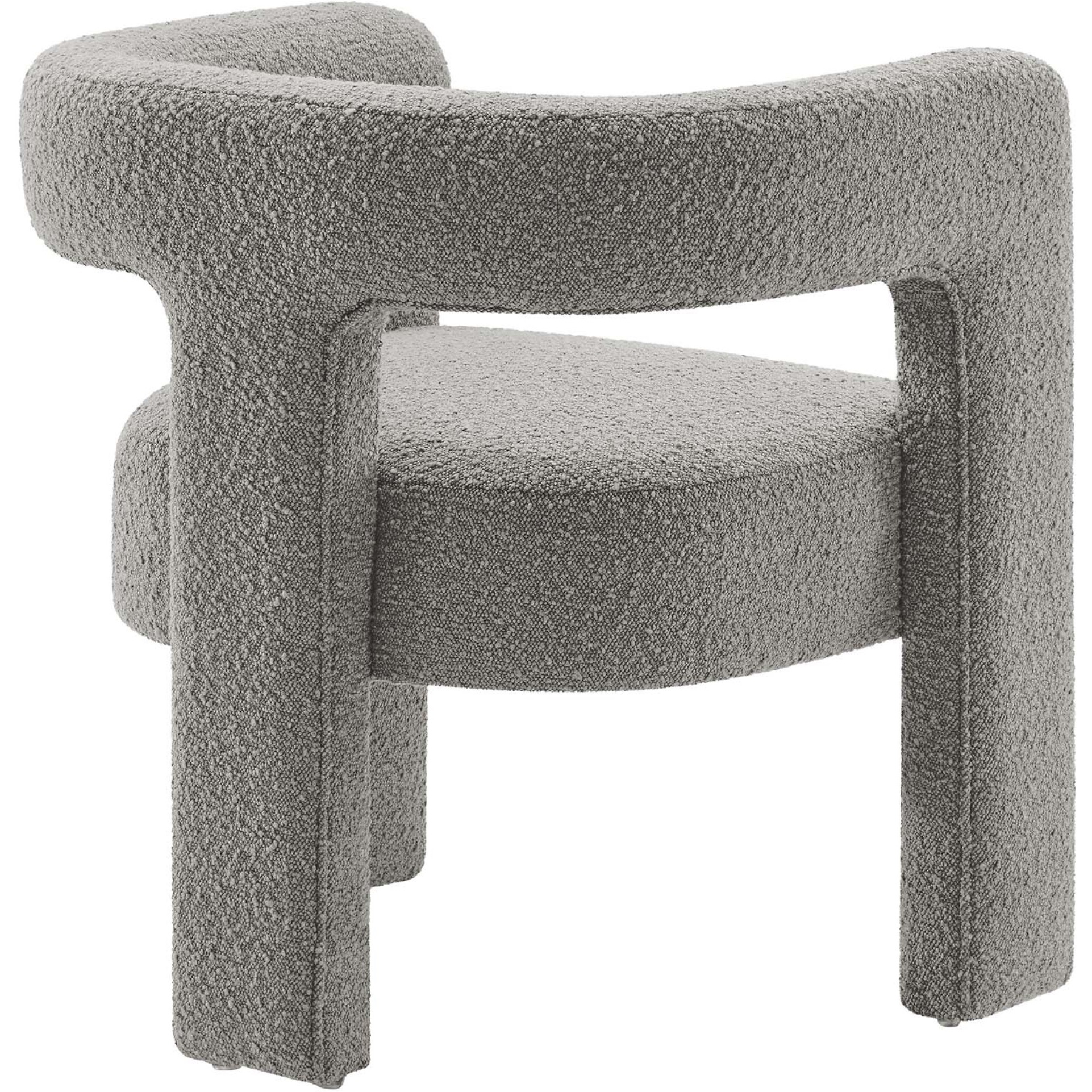 Kayla Boucle Upholstered Armchair