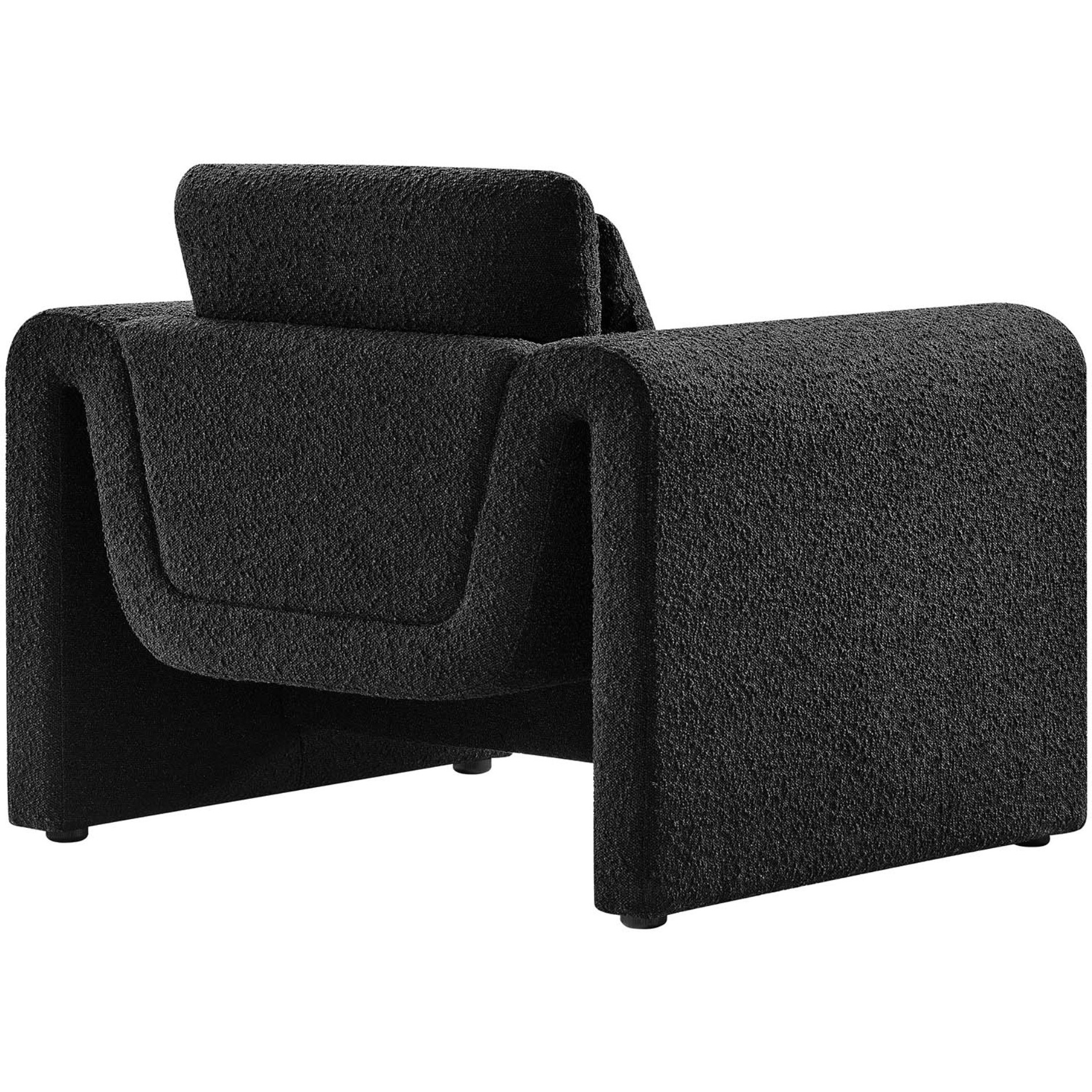 Waverly Boucle Upholstered Armchair