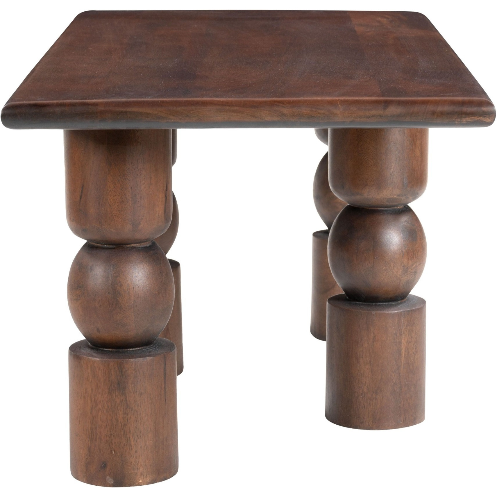Split Coffee Table Brown