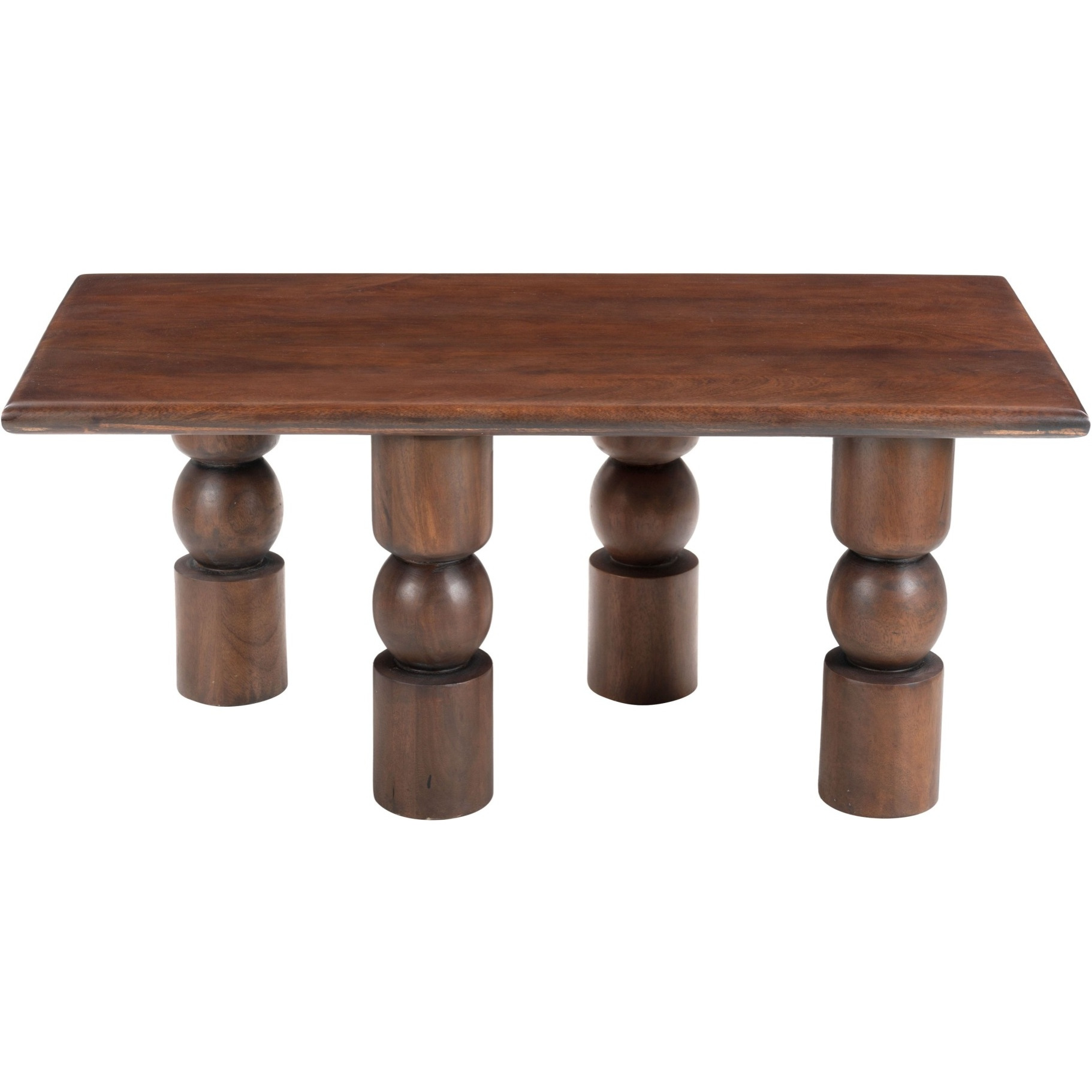 Split Coffee Table Brown