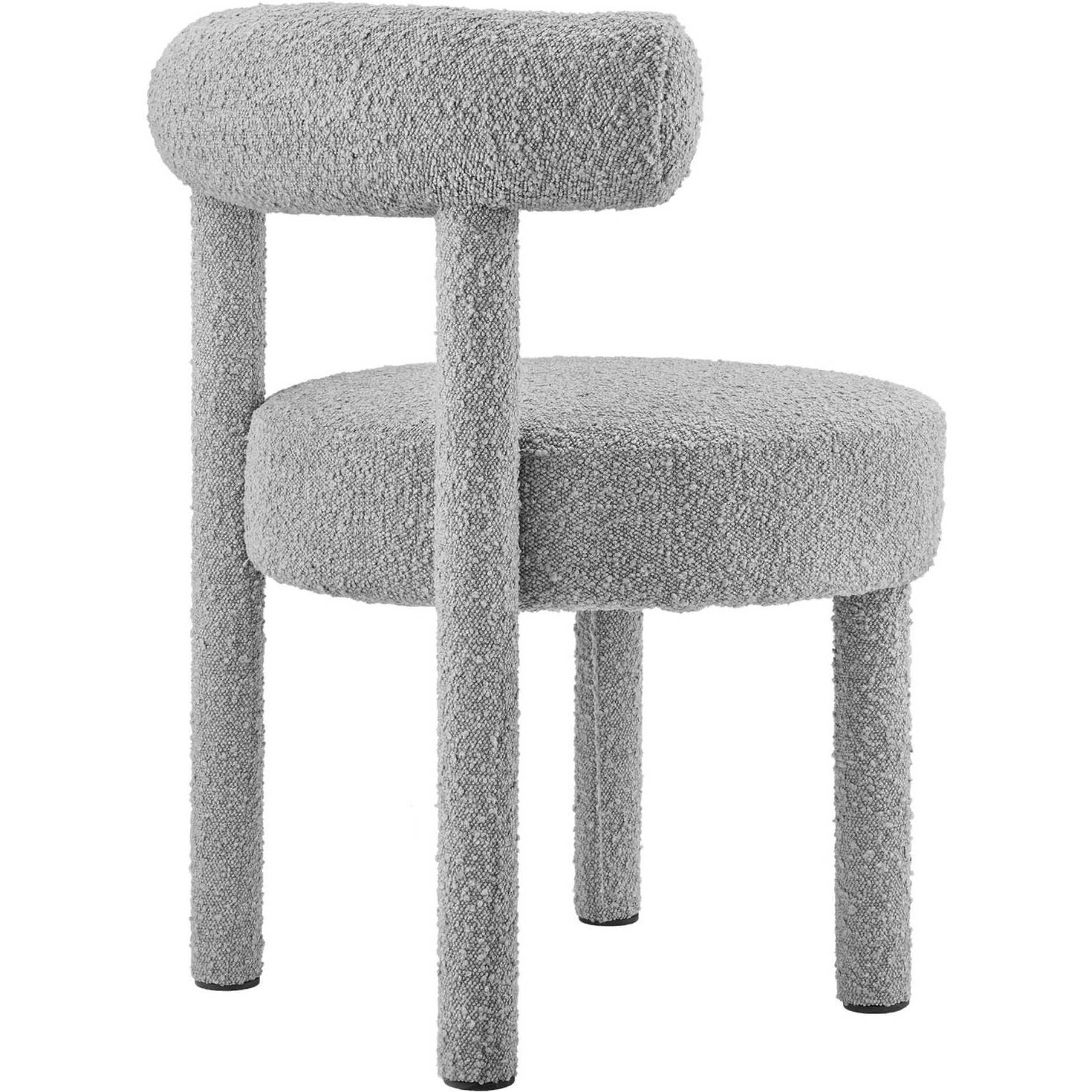Toulouse Boucle Fabric Dining Chair