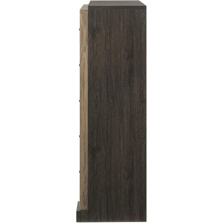 Baker 5-Drawer Chest Brown And Light Taupe