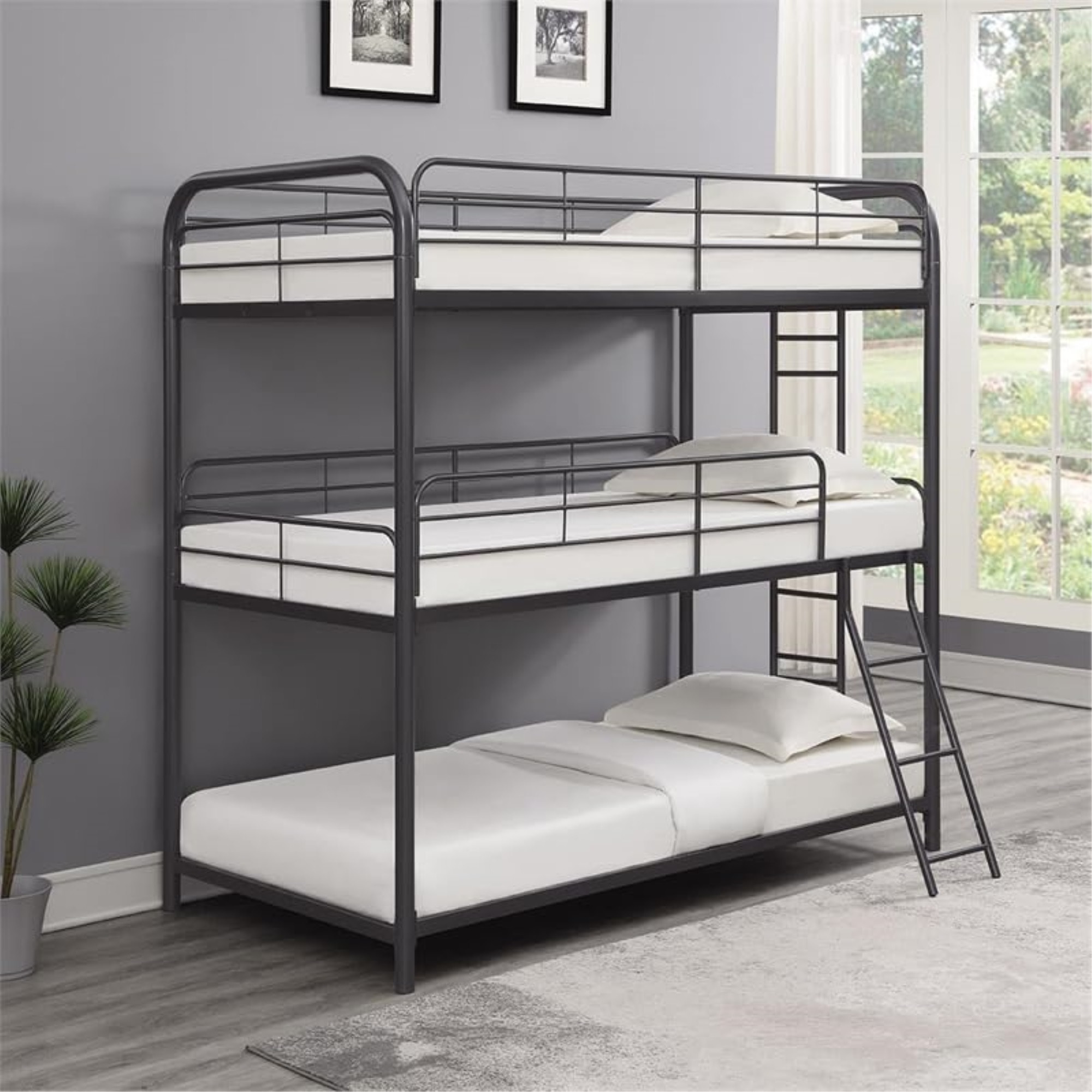 Twin / Twin / Twin Triple Bunk Bed