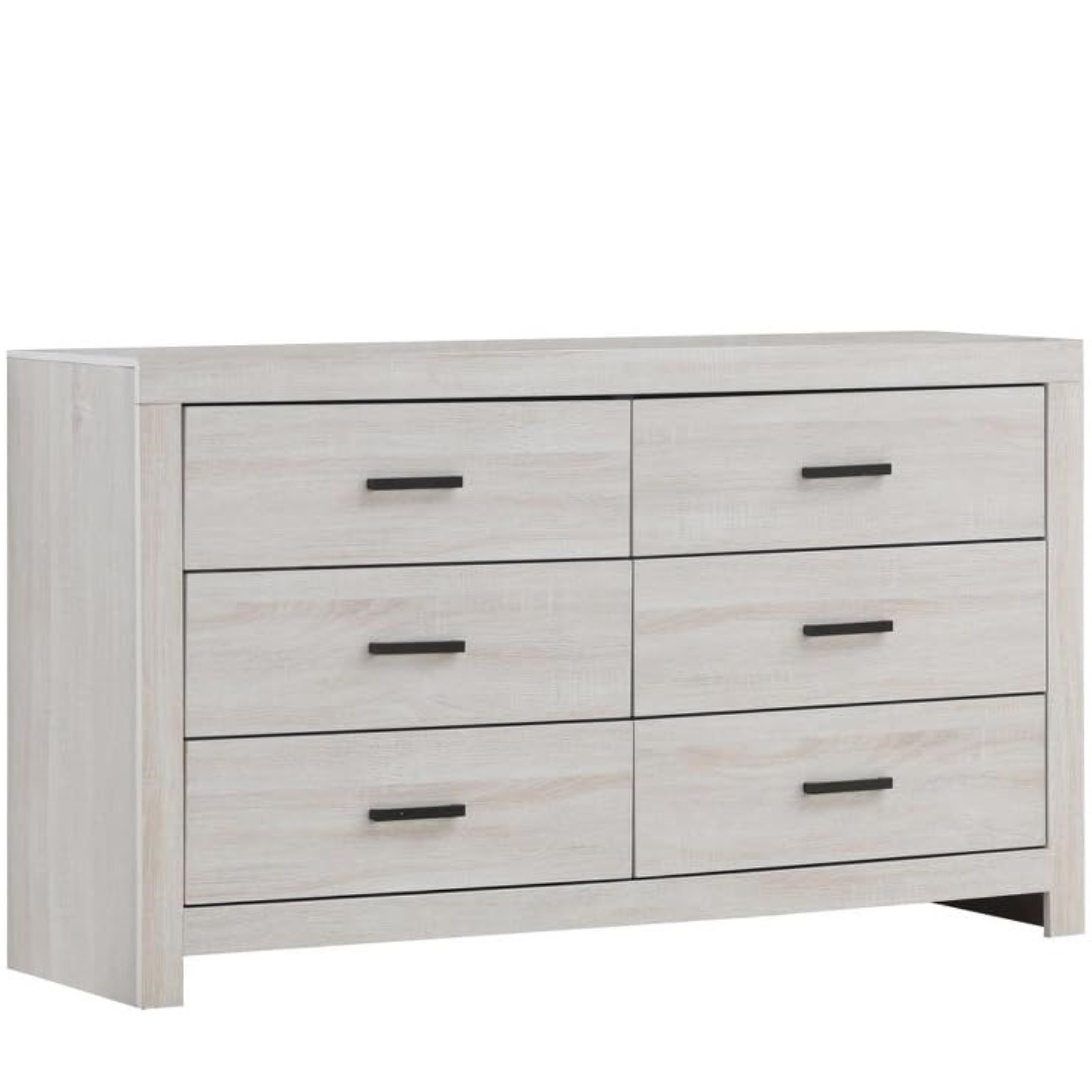 Brantford 6-Drawer Dresser Coastal White