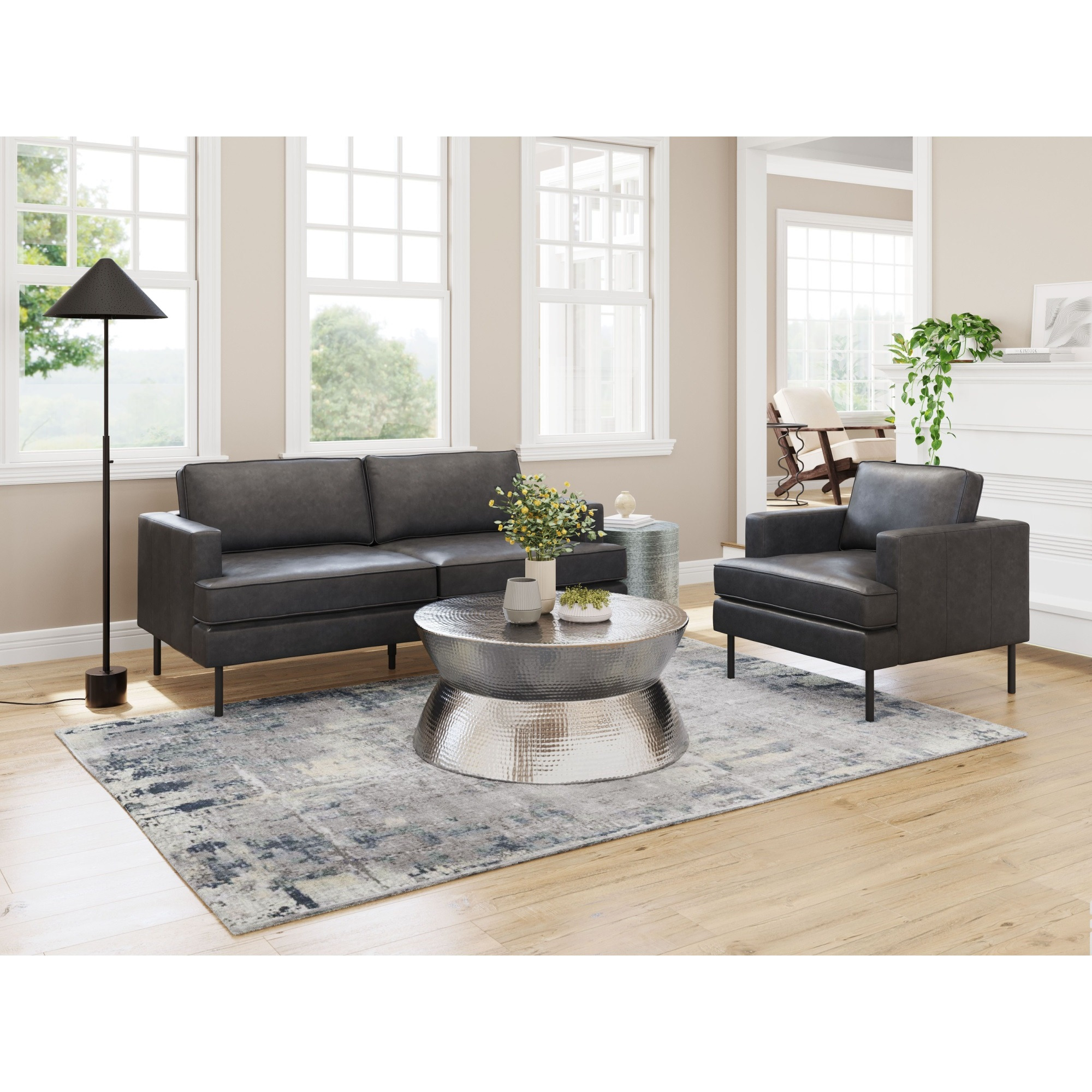 Decade Arm Chair Vintage Gray