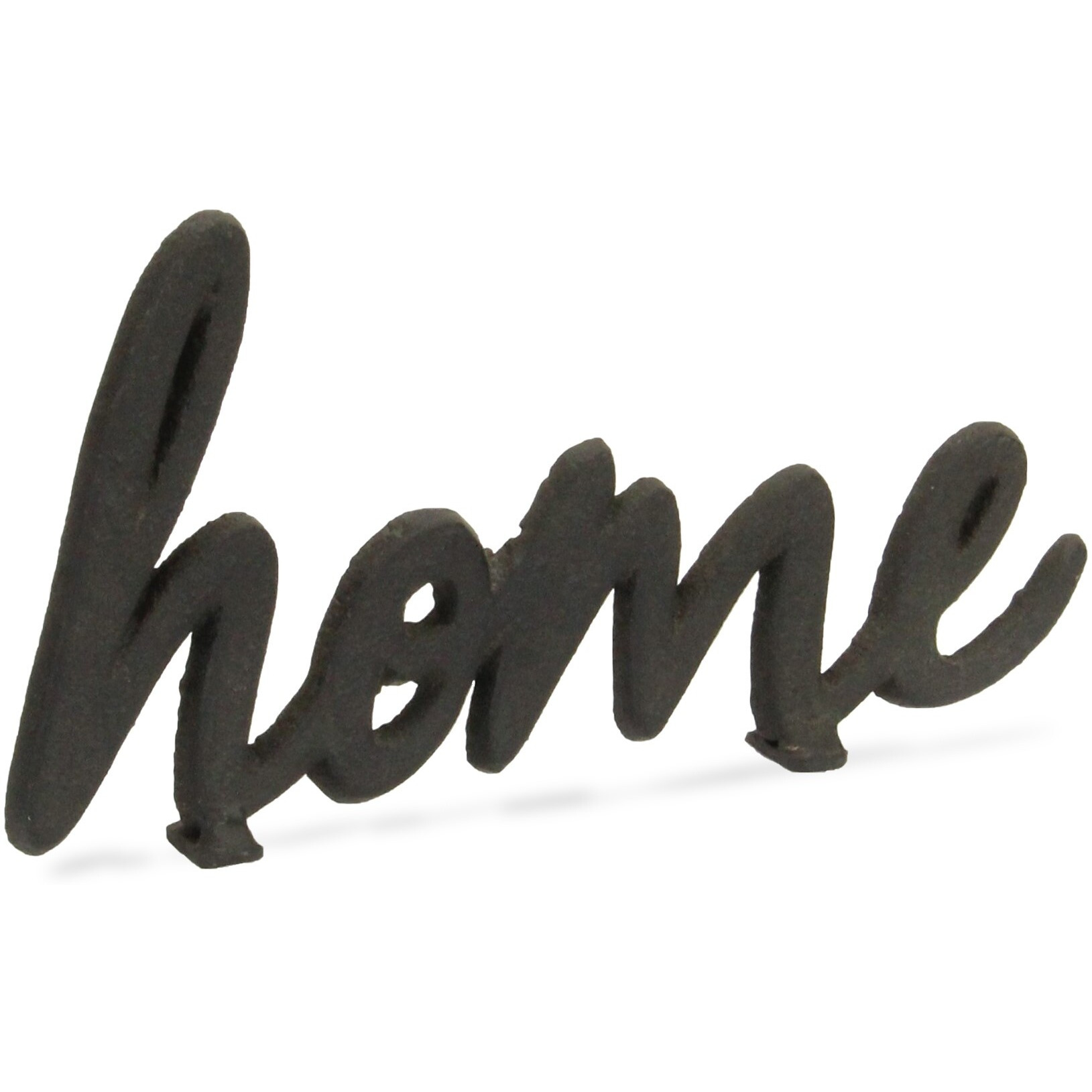 Roven Cast Iron Calligraphic Home Table Decor