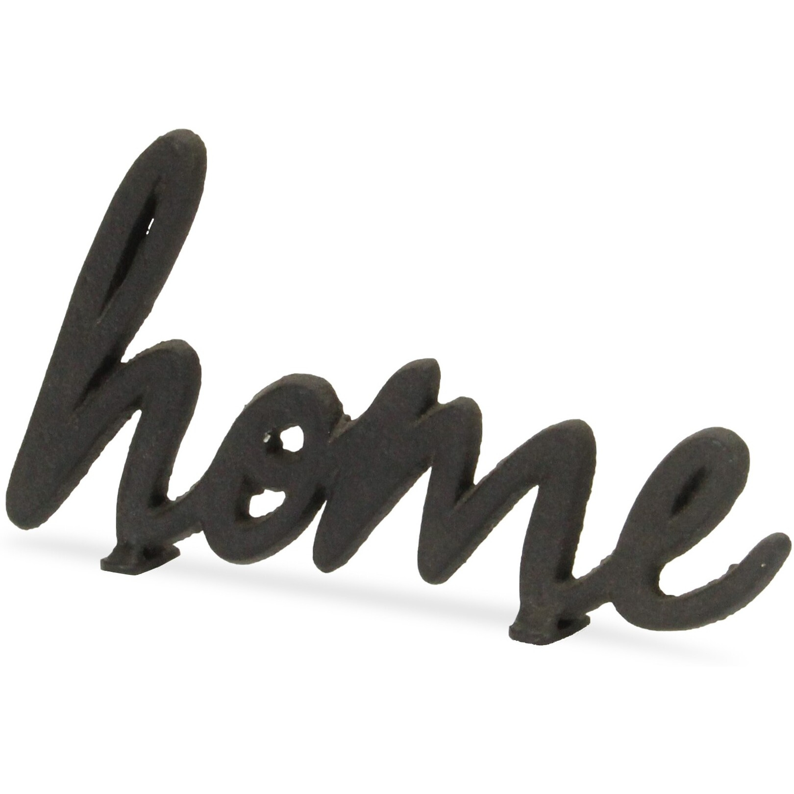 Roven Cast Iron Calligraphic Home Table Decor