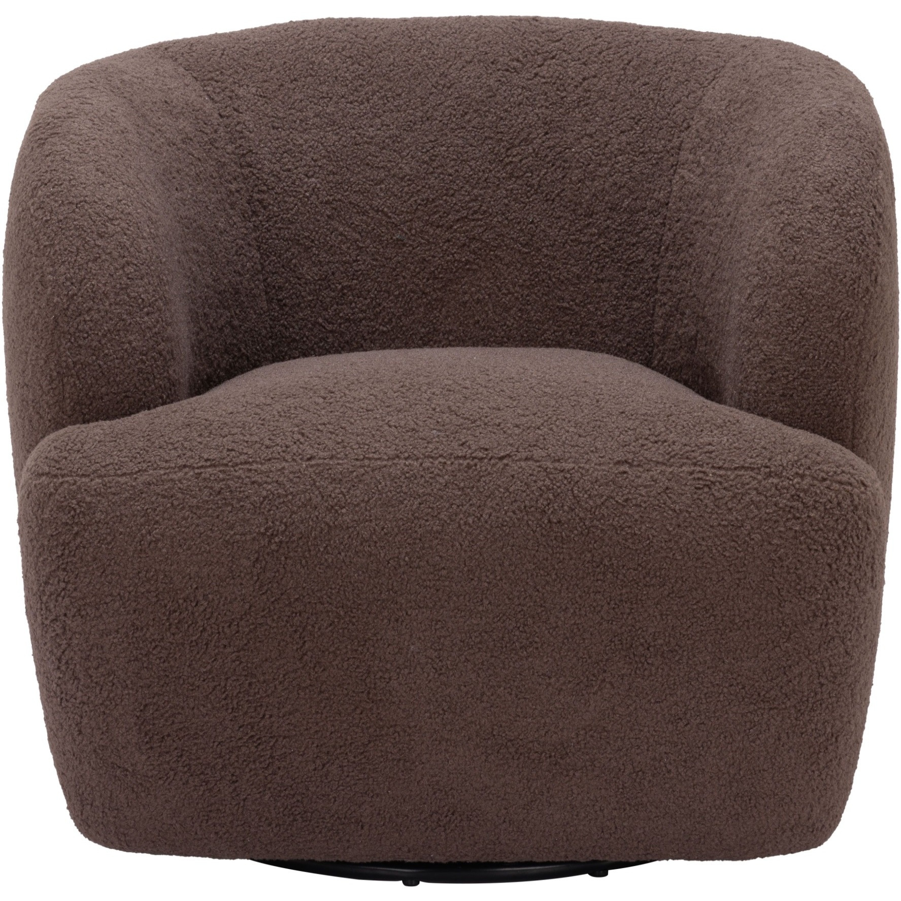Govan Swivel Chair Brown