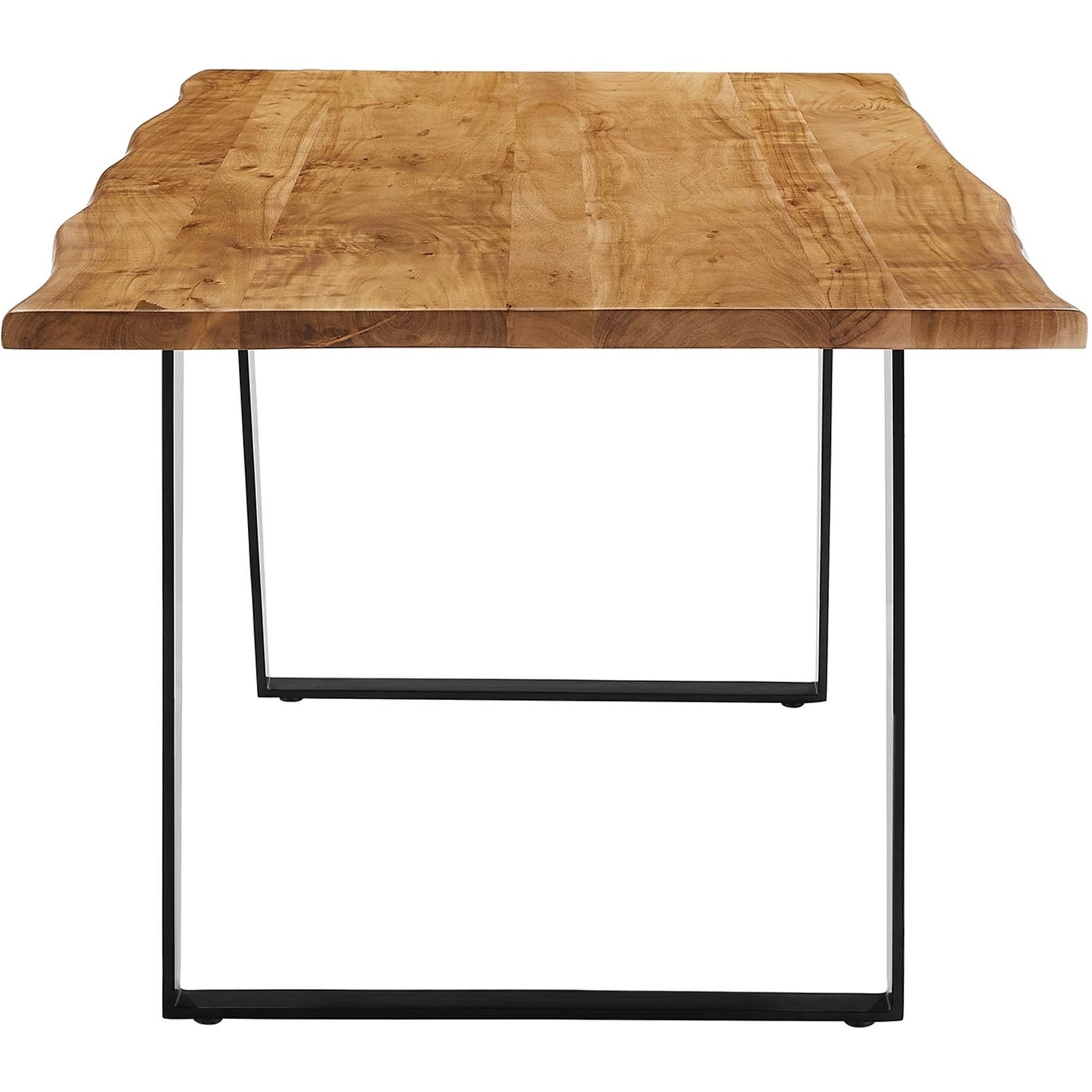 Viggo 60"" Live Edge Acacia Wood Acacia Wood Dining Table