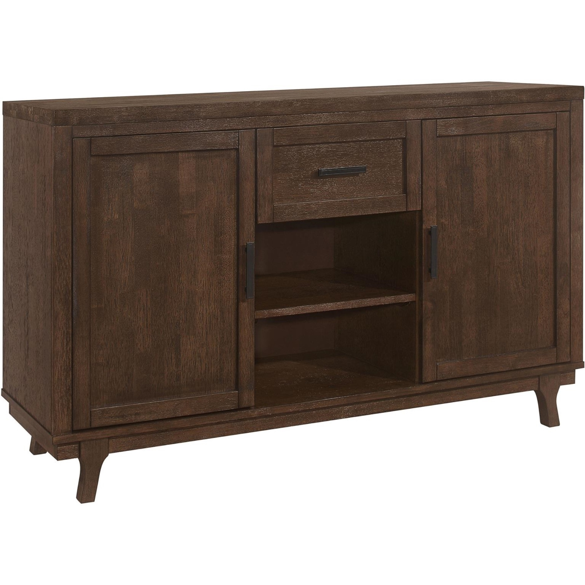 Reynolds 2-Door Dining Sideboard Server Brown Oak