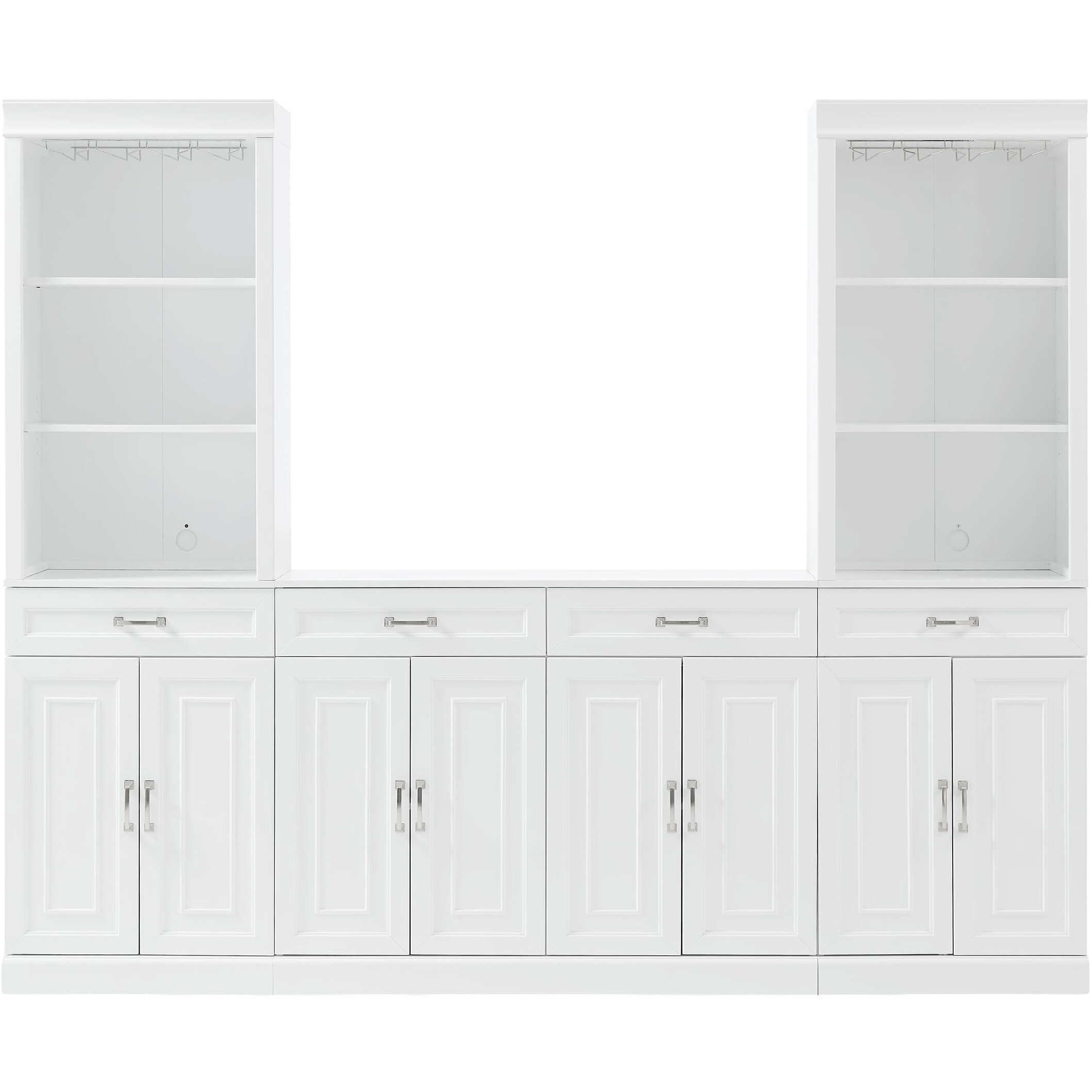 Stanton 3-Piece Sideboard And Bar Cabinet Set