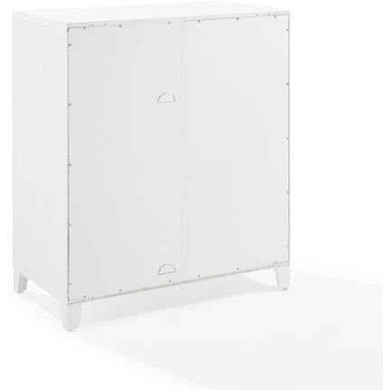 Roarke Stackable Glass Door Kitchen Pantry Storage Cabinet