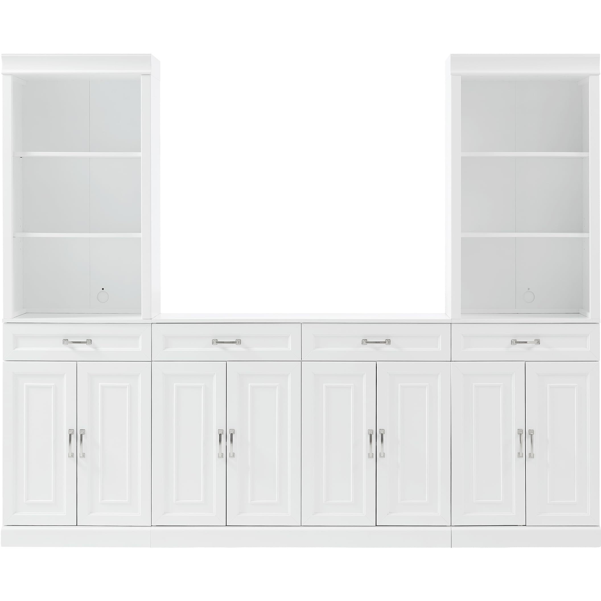 Stanton 3-Piece Sideboard And Storage Bookcase Set