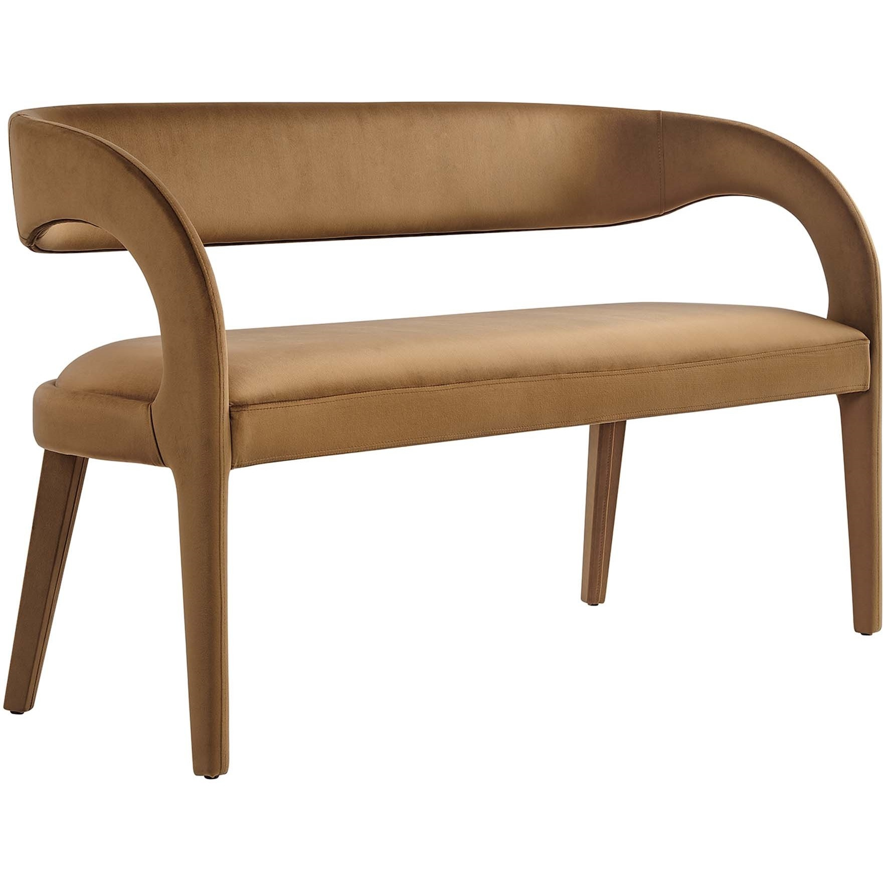 Pinnacle Performance Velvet Accent Bench