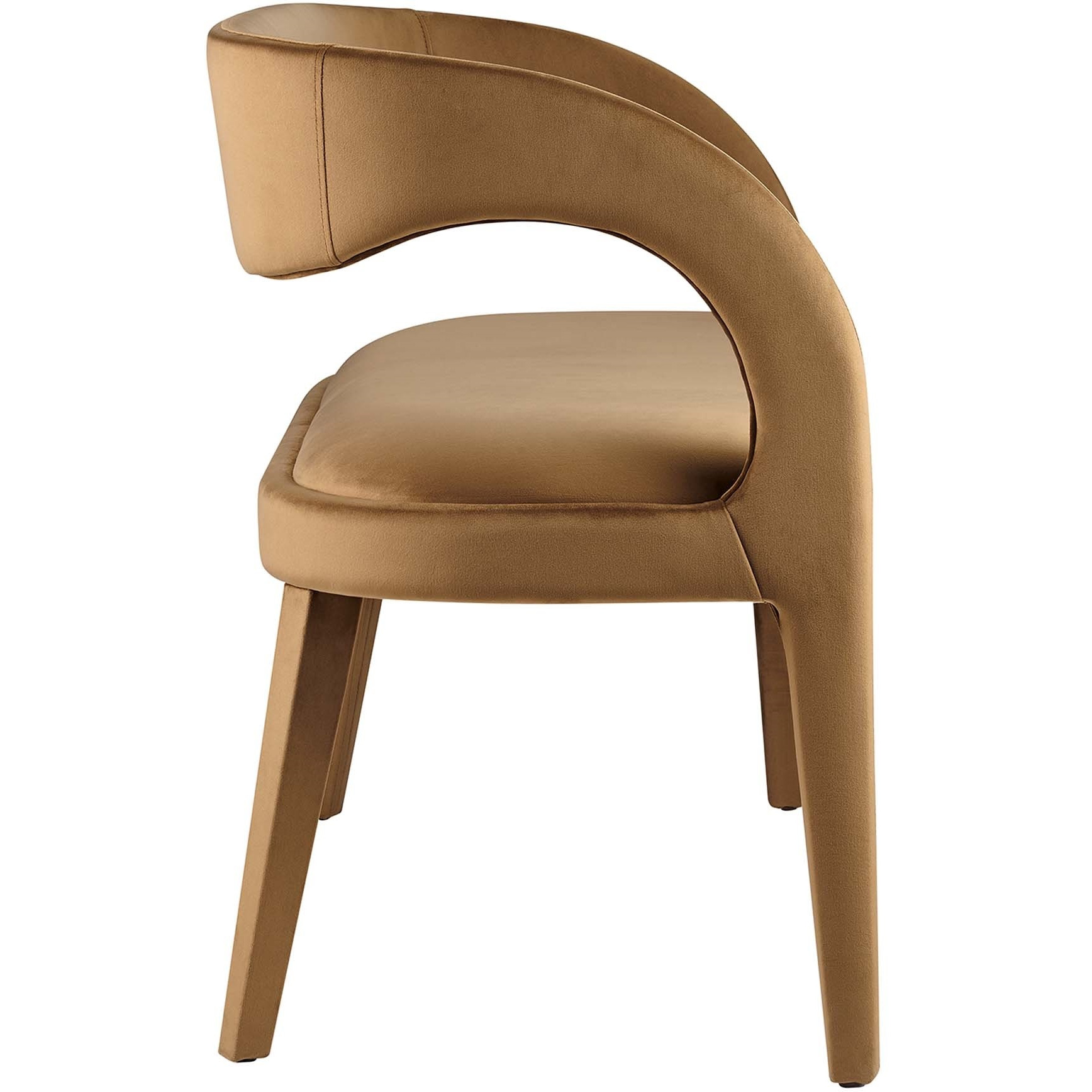 Pinnacle Performance Velvet Accent Bench