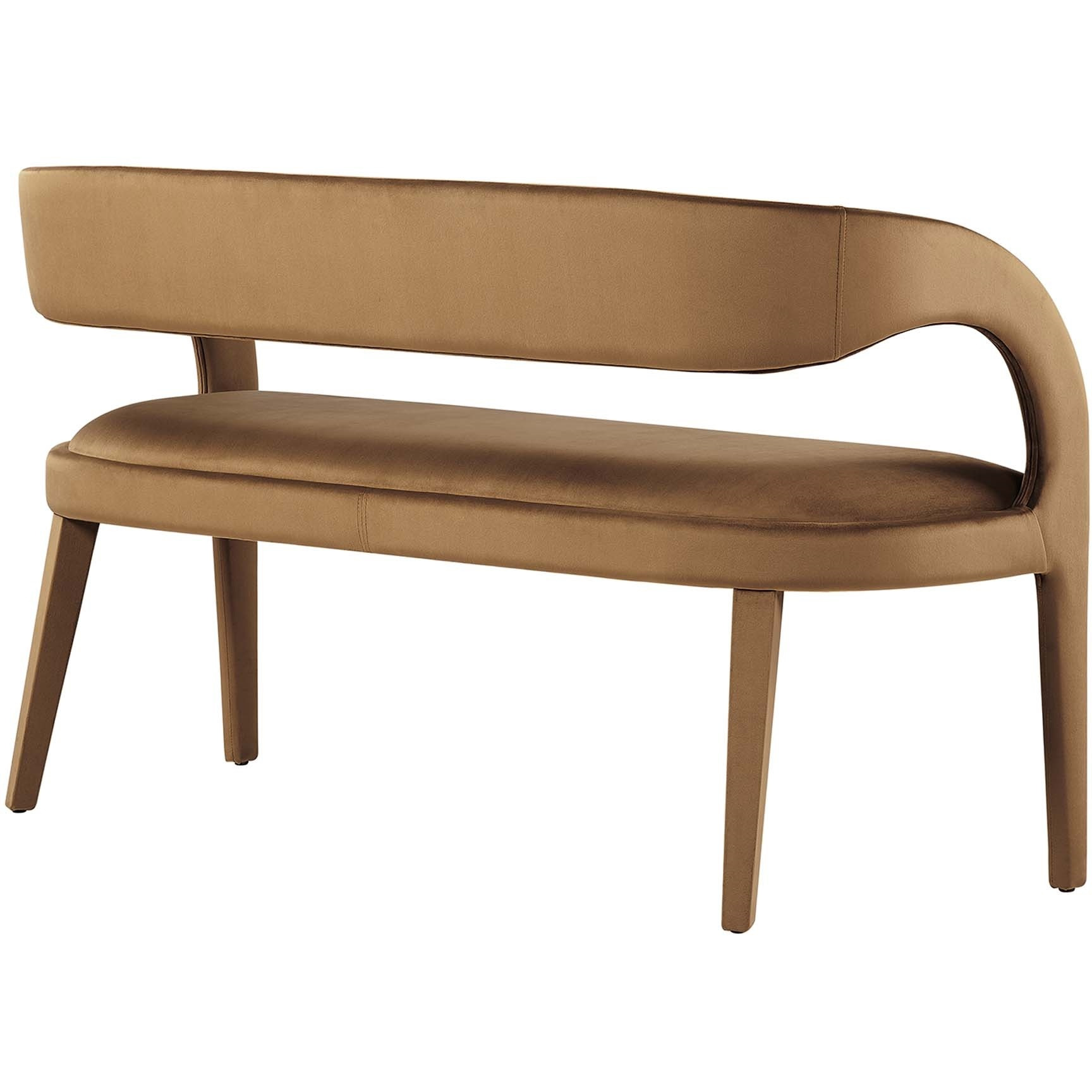 Pinnacle Performance Velvet Accent Bench