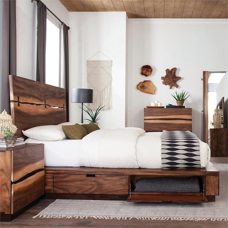 Eastern King Bed 4 Pc Set