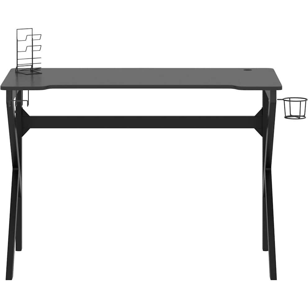 Vidaxl Gaming Desk With K Shape Legs Black 43.3X23.6X29.5