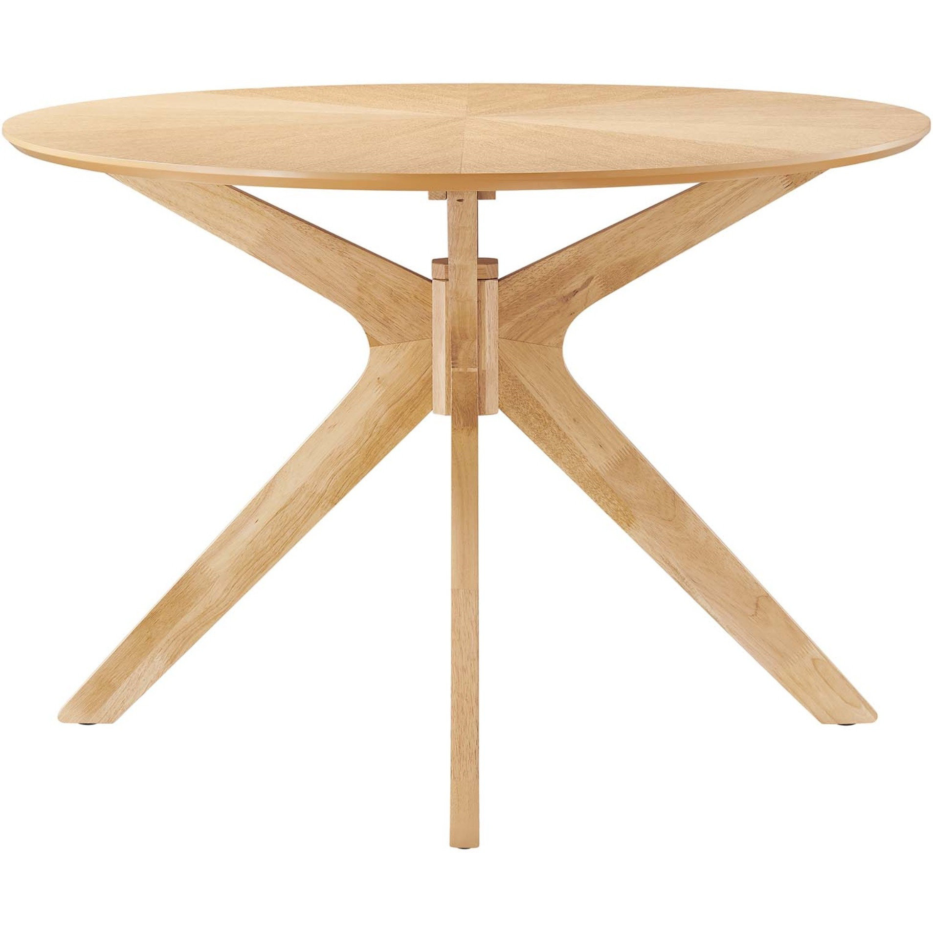 Crossroads 71"" Oval Wood Dining Table