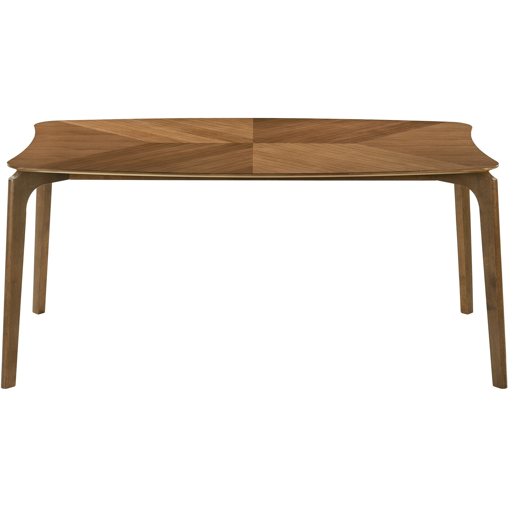 Kalia Wood Dining Table In Walnut Finish