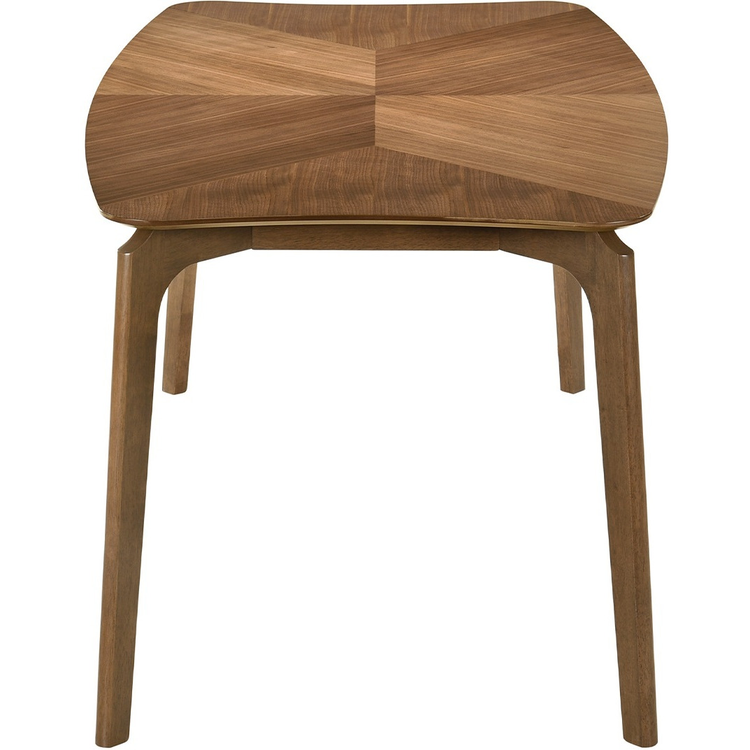 Kalia Wood Dining Table In Walnut Finish