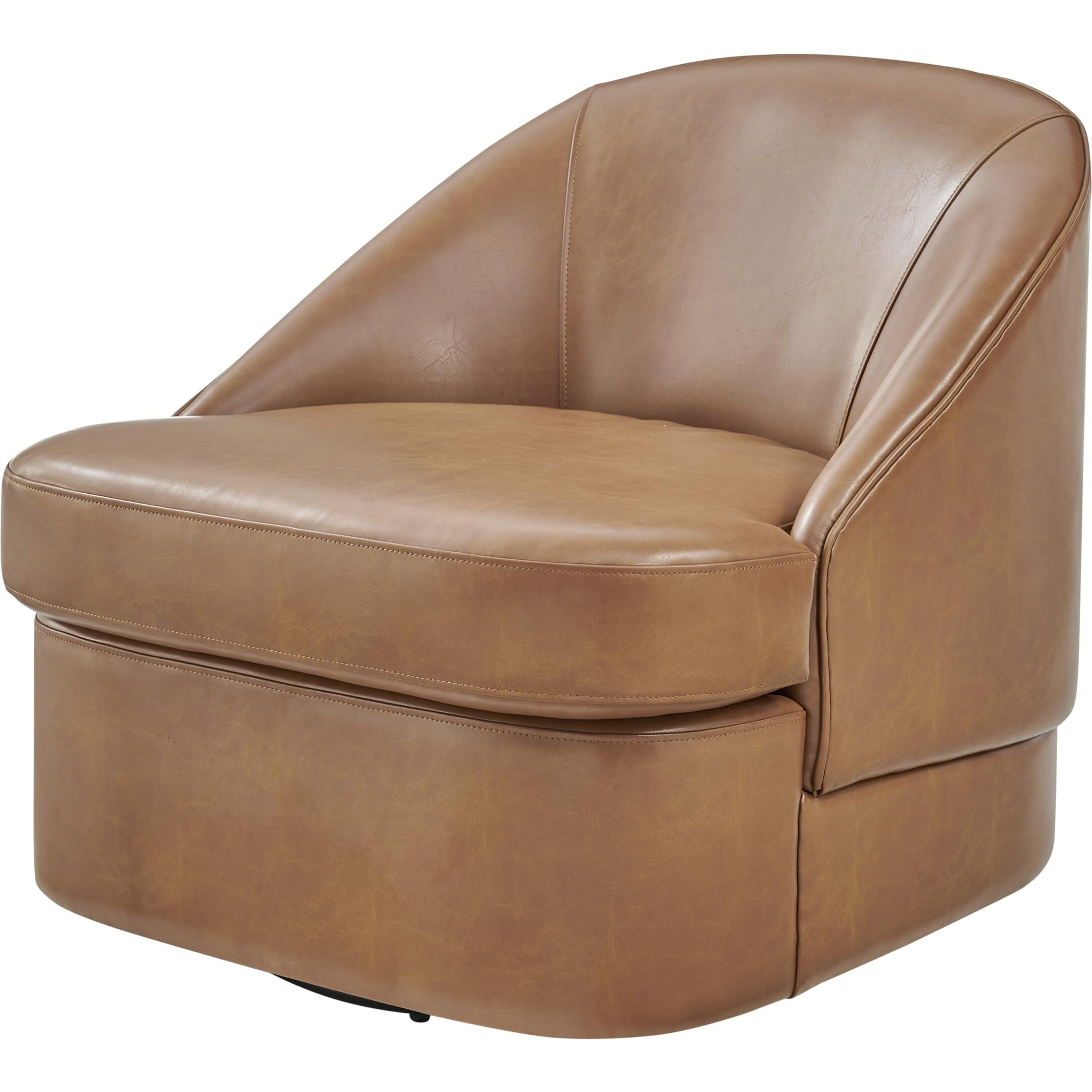 Hurley Fabric Swivel Accent Chair