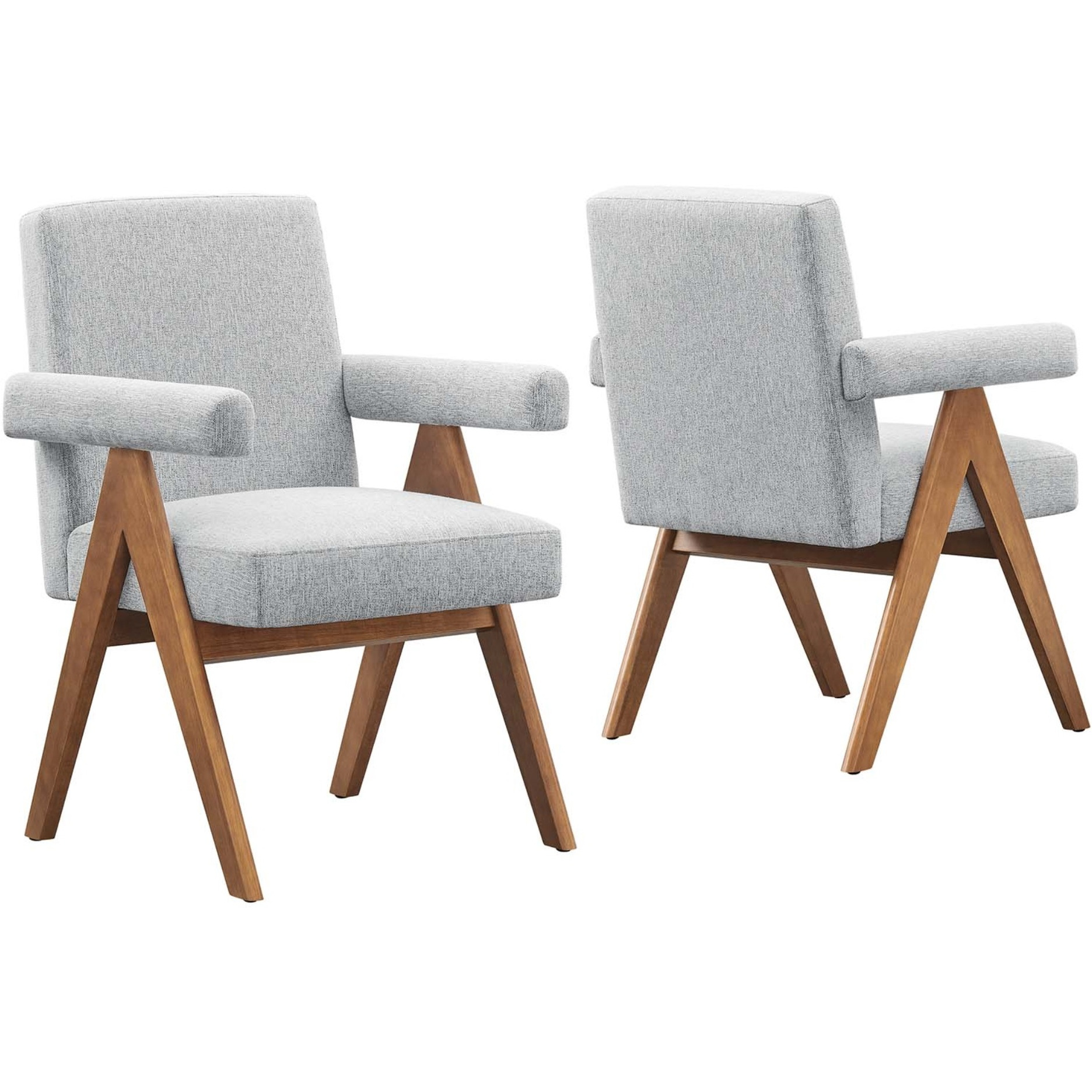 Lyra Fabric Dining Room Chair - Set Of 2