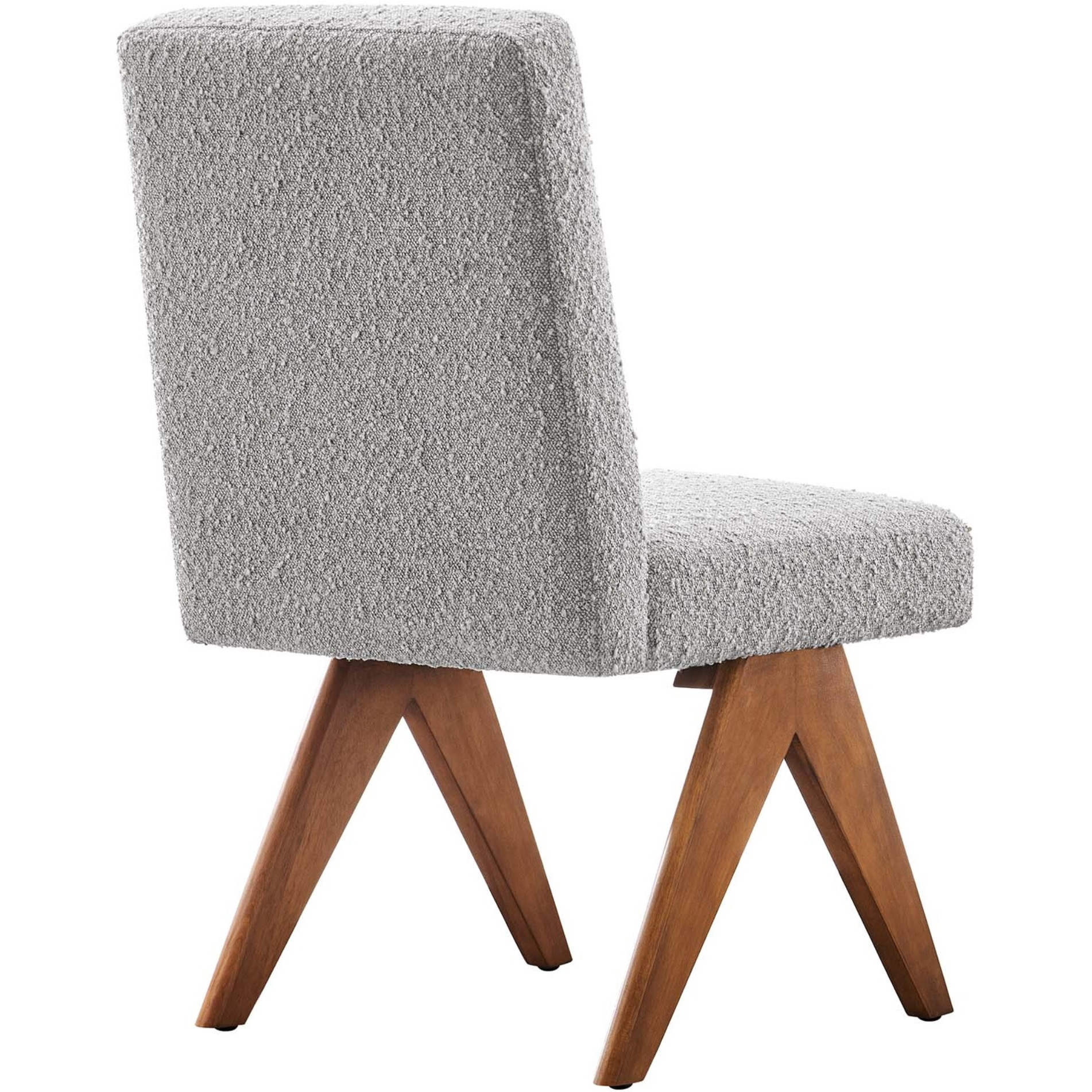 Lyra Boucle Fabric Dining Room Side Chair - Set Of 2
