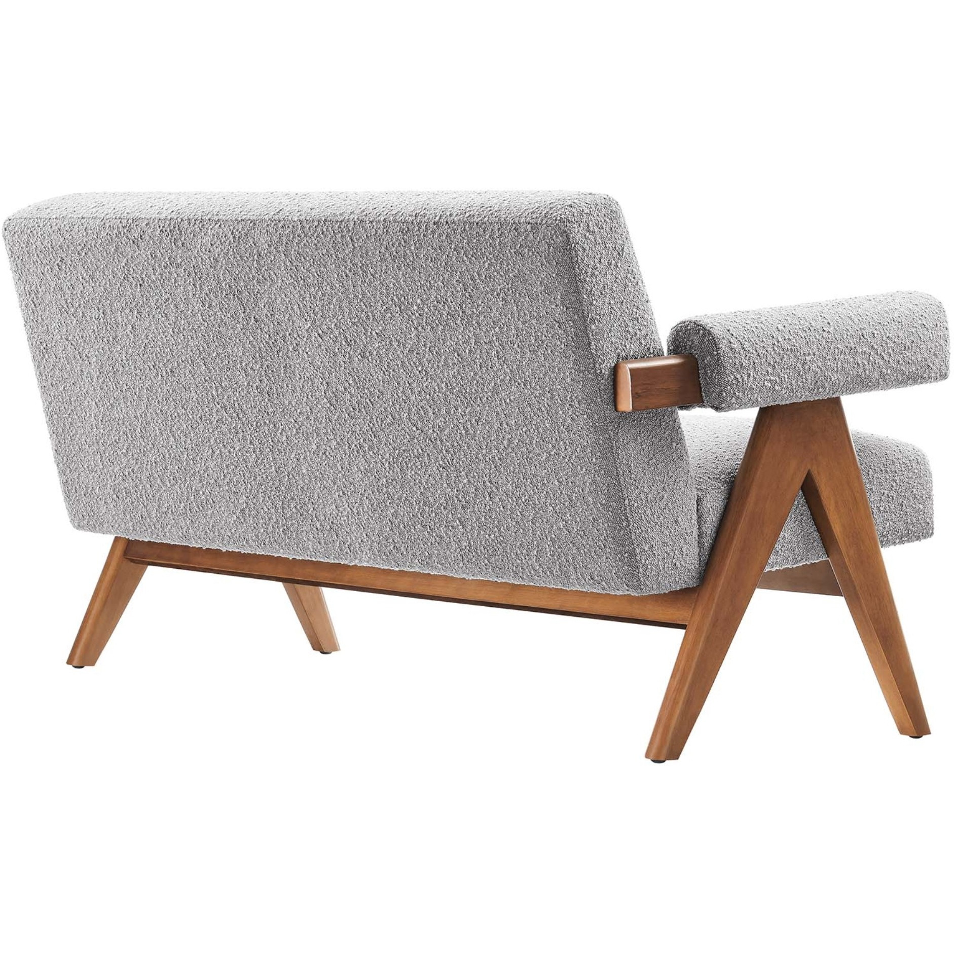 Lyra Boucle Fabric Loveseat