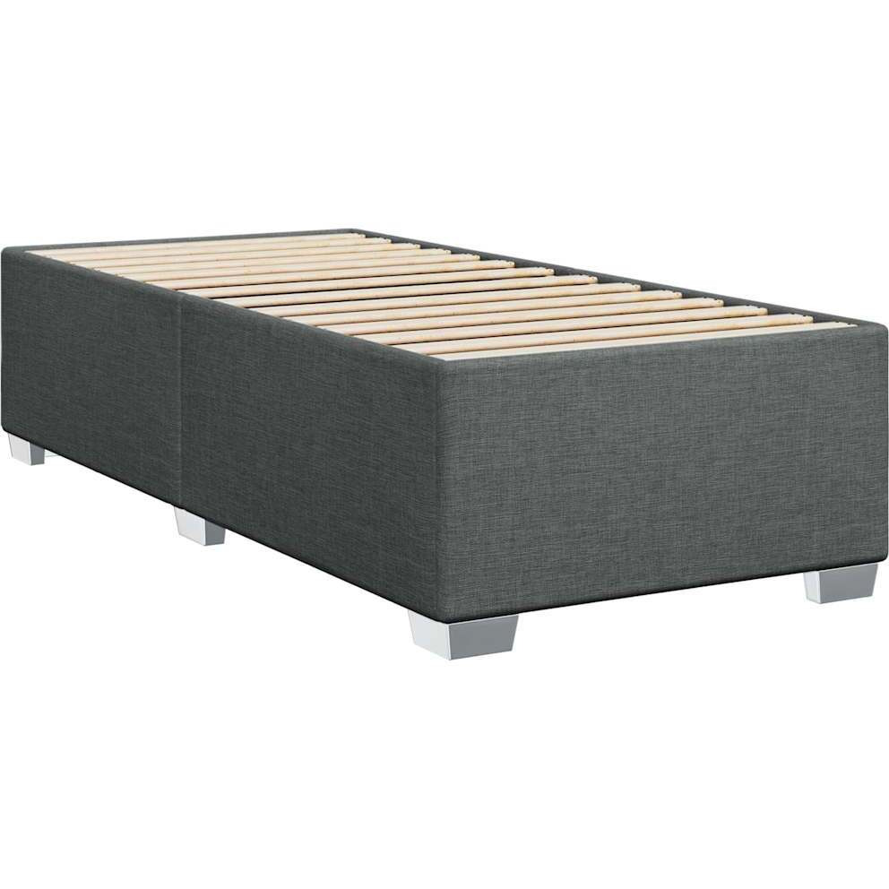 Vidaxl Bed Frame Without Mattress Dark Graytwin Xl Fabric