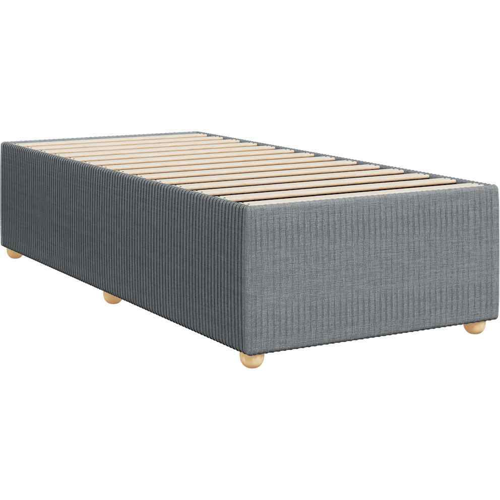 Vidaxl Bed Frame Without Mattress Light Gray Twin Xl Fabric
