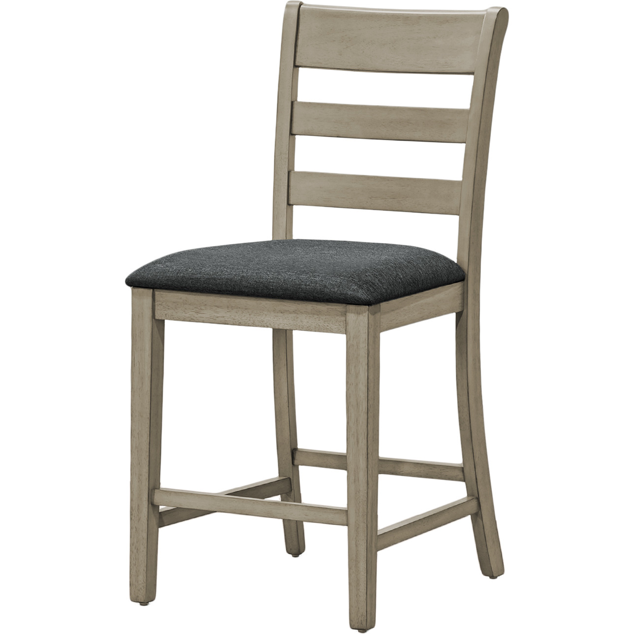 Dining Chair  44"" Height  Counter Height  Dining Room  Kitchen  Set Of 2  Upholstered  Side  Transitional