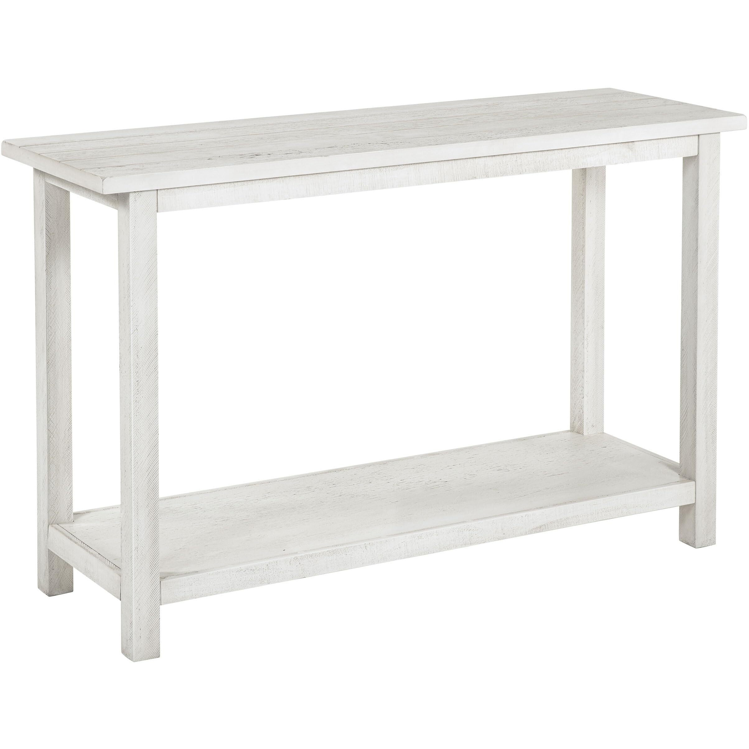 Payne Wood Entryway Sofa Console Table White