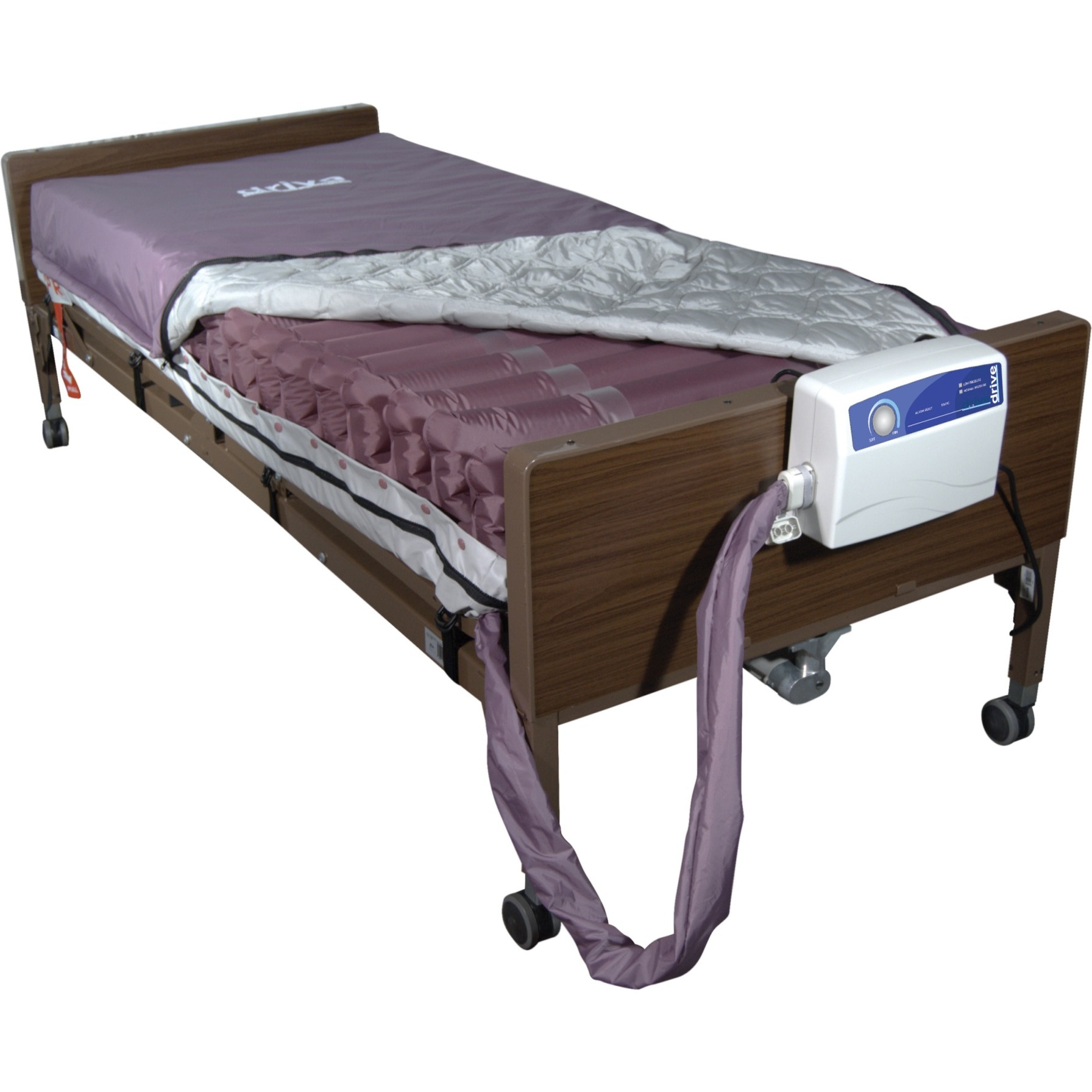 Med-Aire 8"" Alternating Pressure And Low Air Loss Mattress System