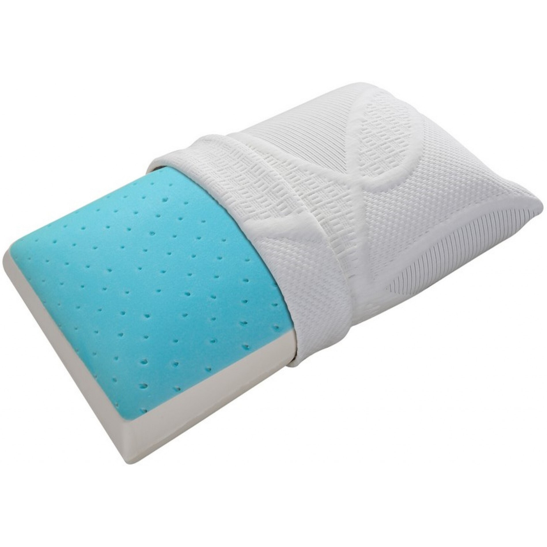Cool Gel Memory Foam Queen Size Bed Pillow