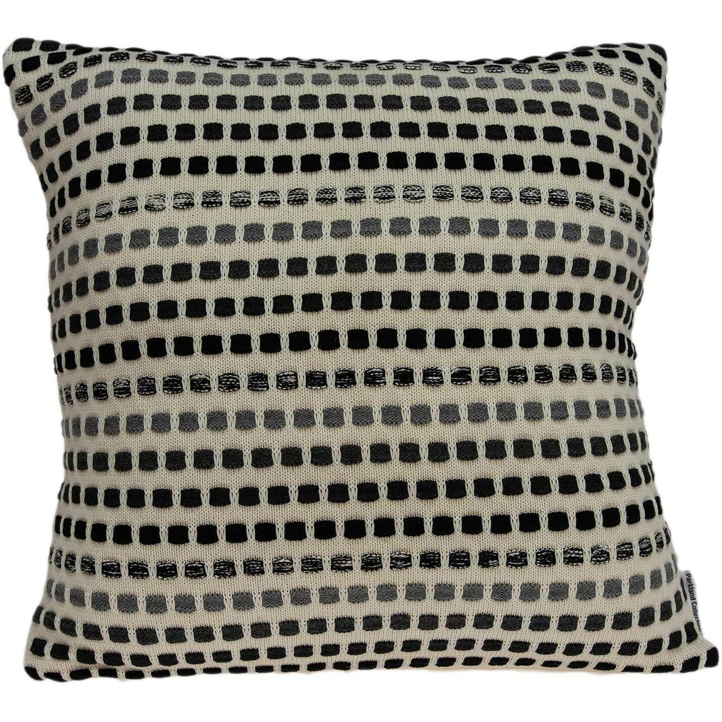 20 X 7 X 20 Elegant Transitional Tan Cotton Pillow Cover With Poly Insert