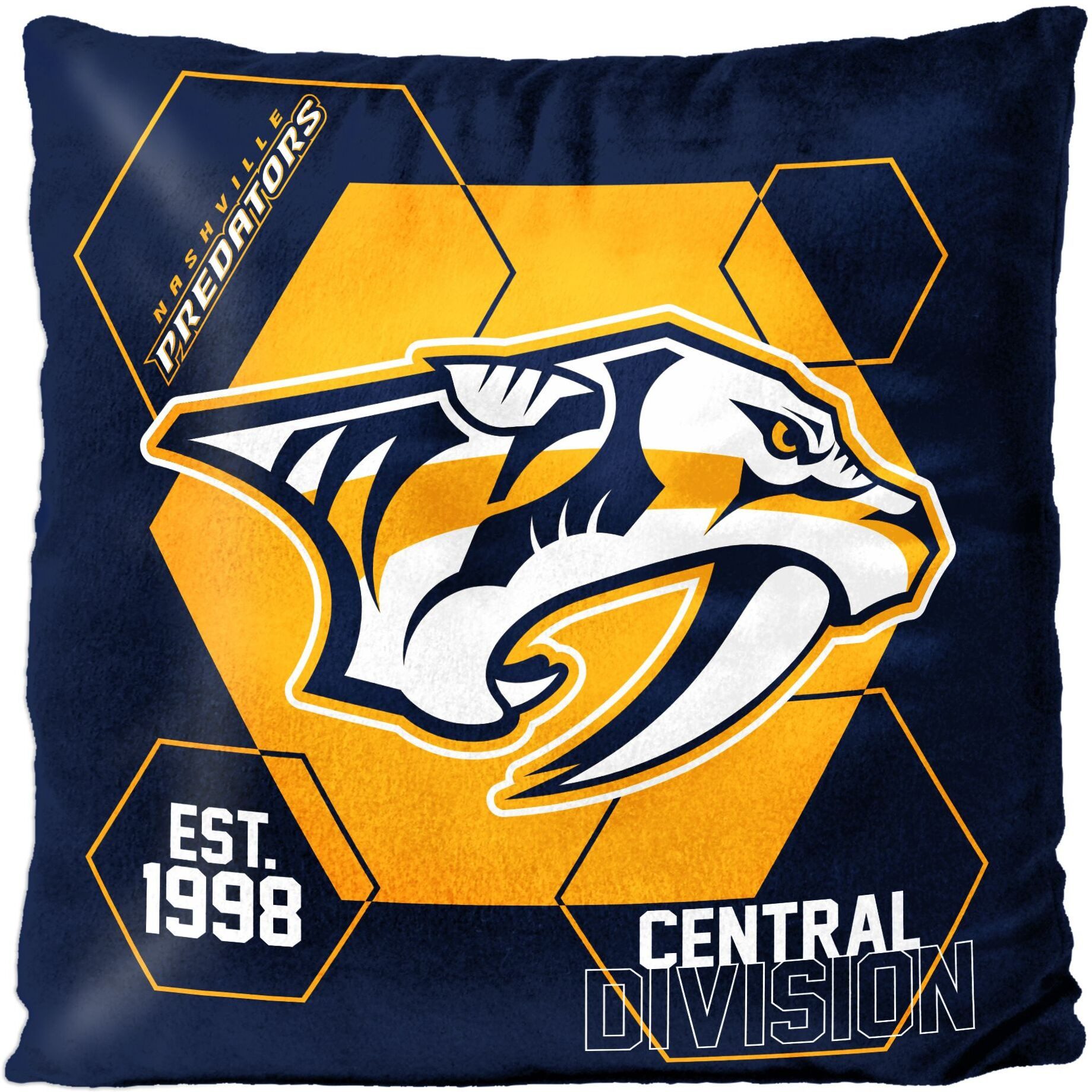 Predators Official Nhl Connector Double Sided Velvet Pillow 16 X 16(D0102H94Fly)