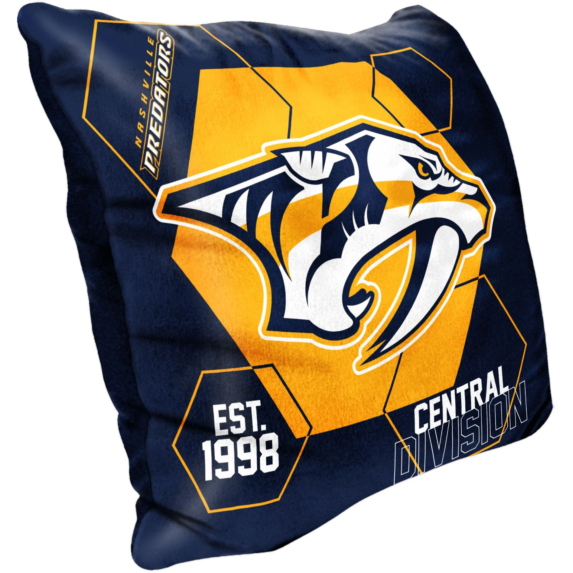 Predators Official Nhl Connector Double Sided Velvet Pillow 16 X 16(D0102H94Fly)