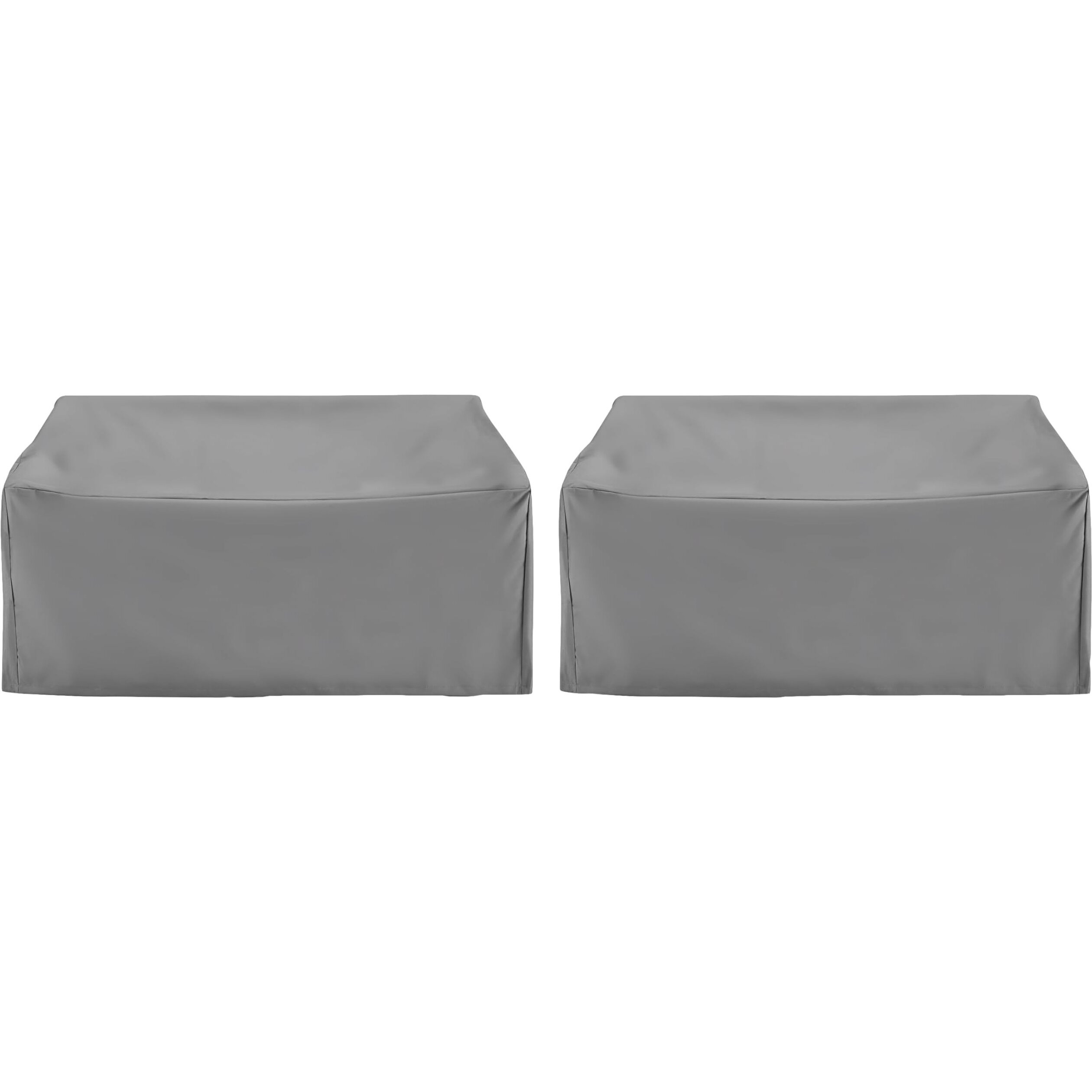 2Pc Outdoor Loveseat Furniture Cover Set