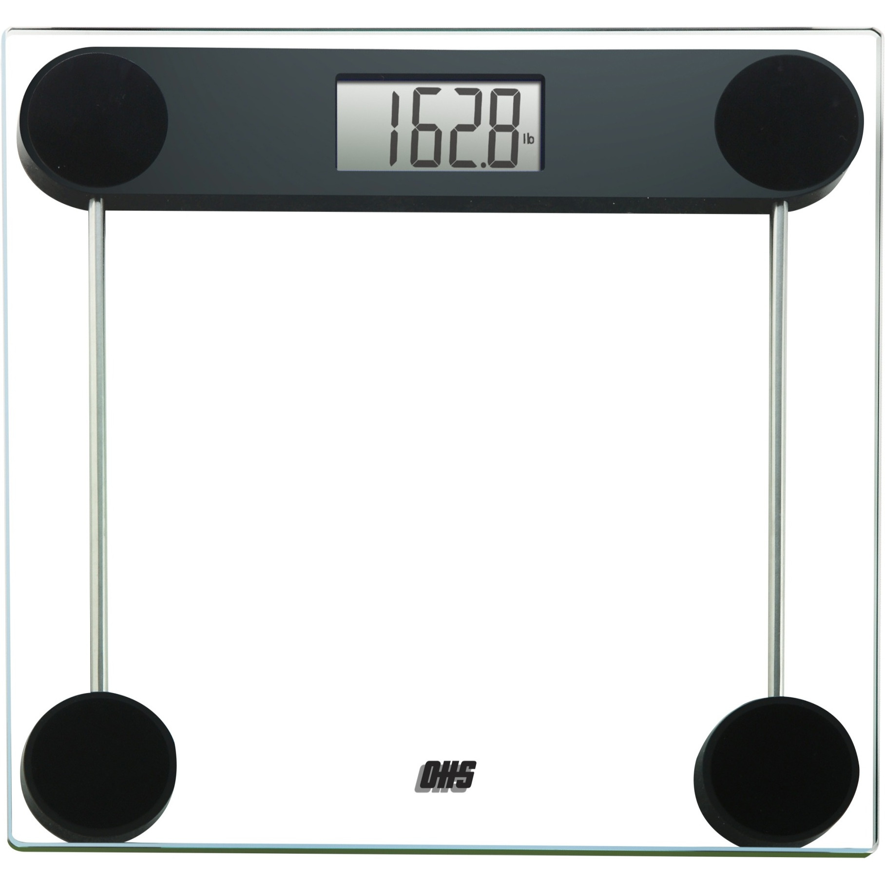 Ultra Slim Bathroom Scale  Has A 6Mm Clear  Tempered Safety Glass Platform.