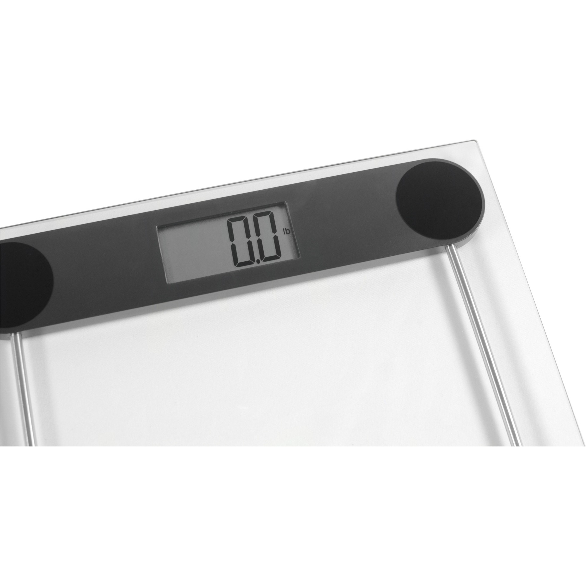 Ultra Slim Bathroom Scale  Has A 6Mm Clear  Tempered Safety Glass Platform.