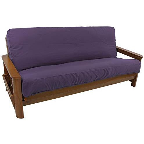 Solid Twill 8 To 9-Inch Full Futon Cover