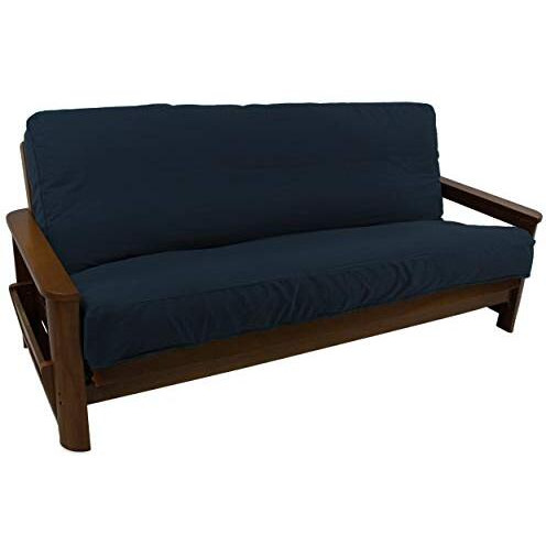 Solid Twill 8 To 9-Inch Full Futon Cover