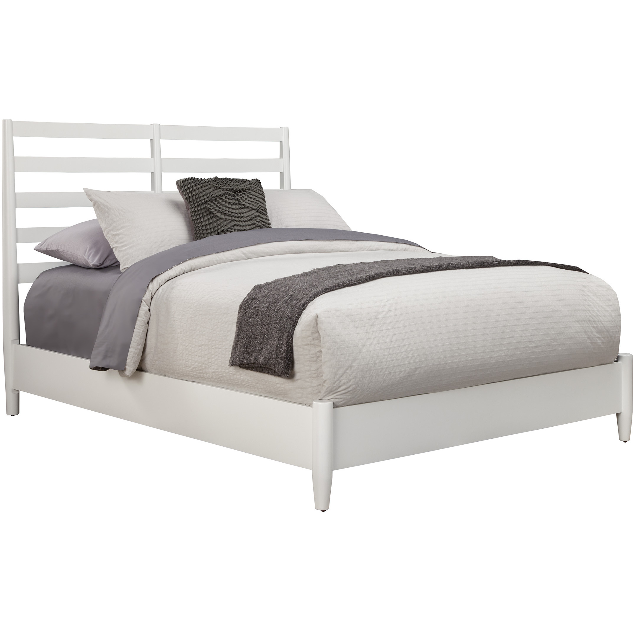 Flynn Retro California King Bed  White