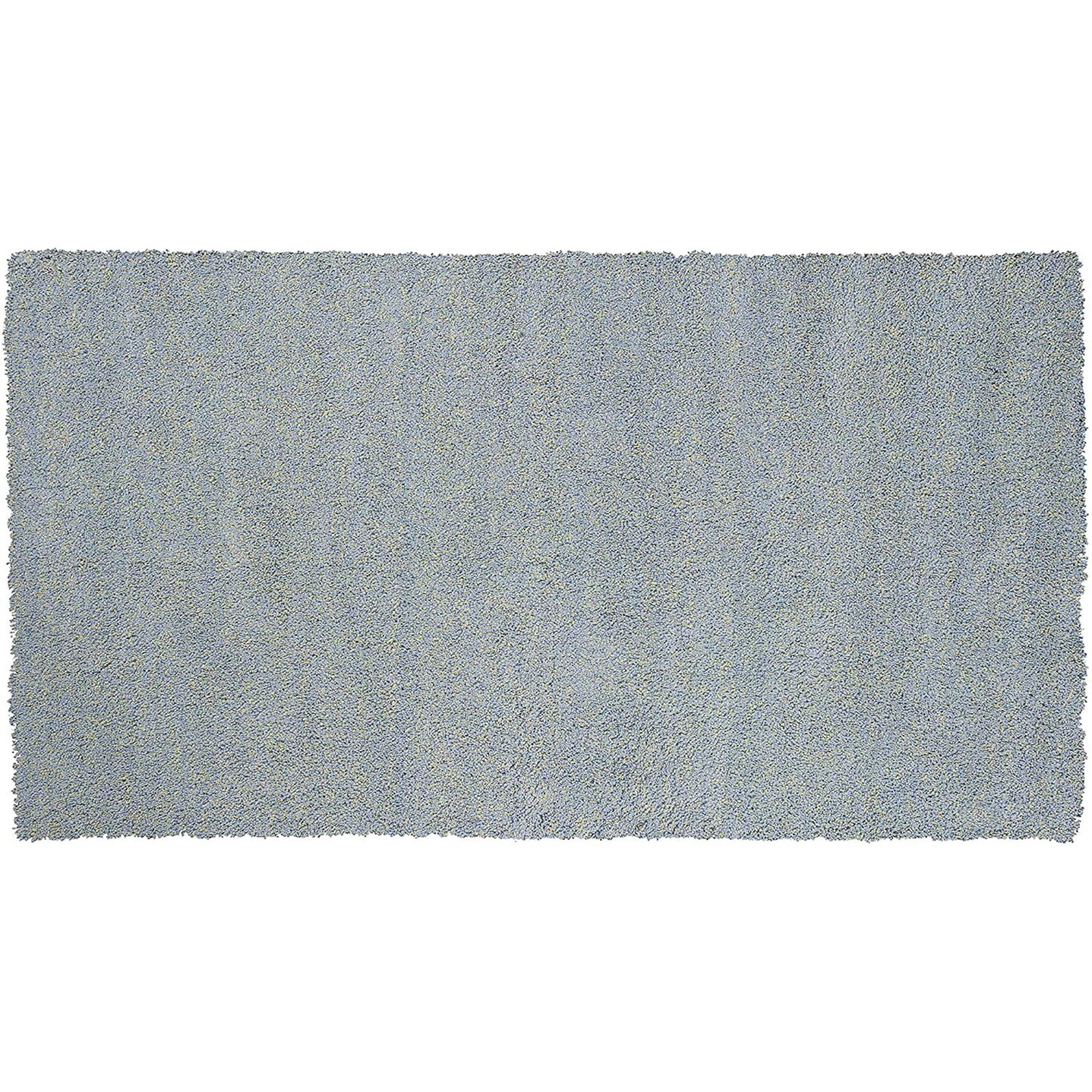 3' X 5' Blue Heather Plain Area Rug
