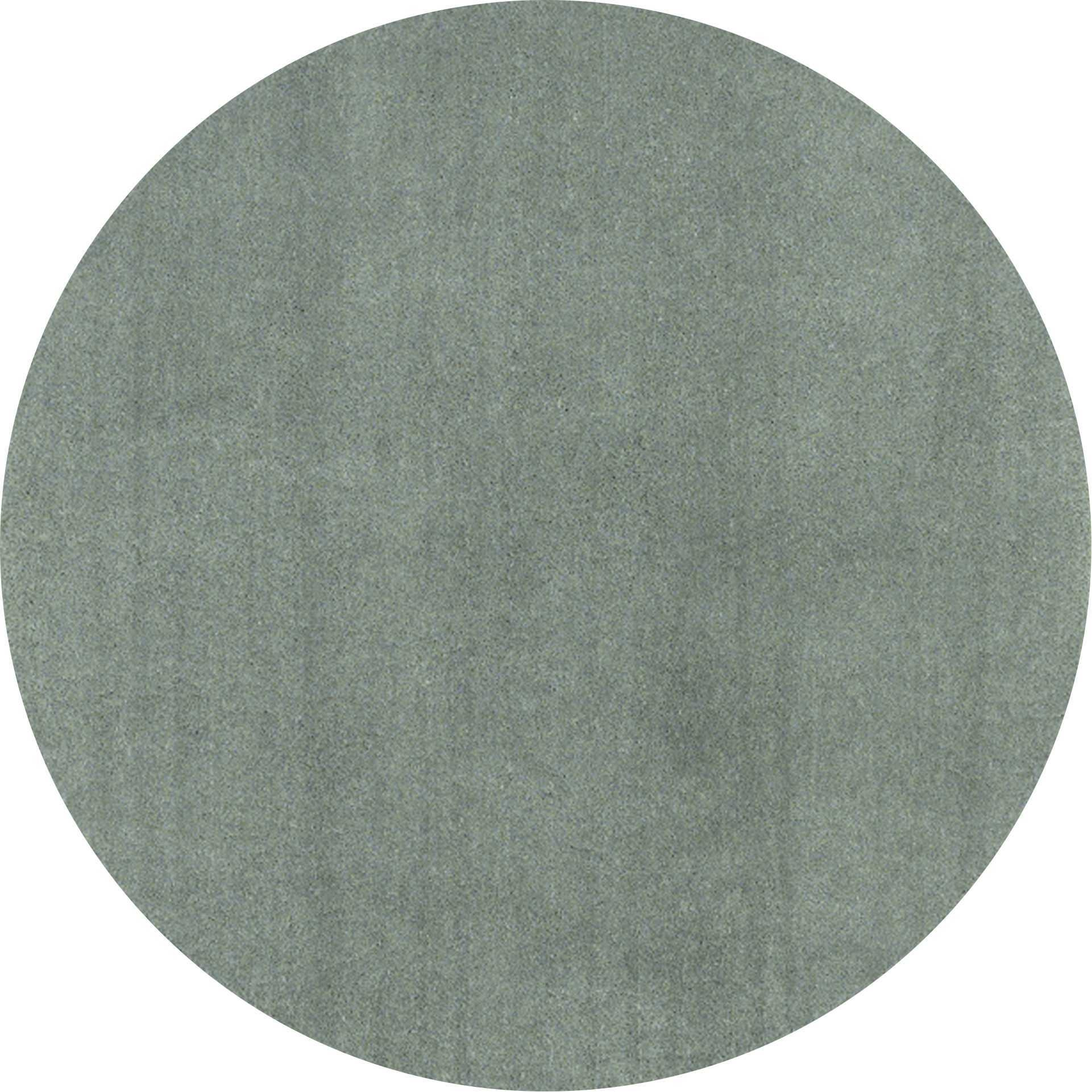 8' Round  Polyester Slate Area Rug