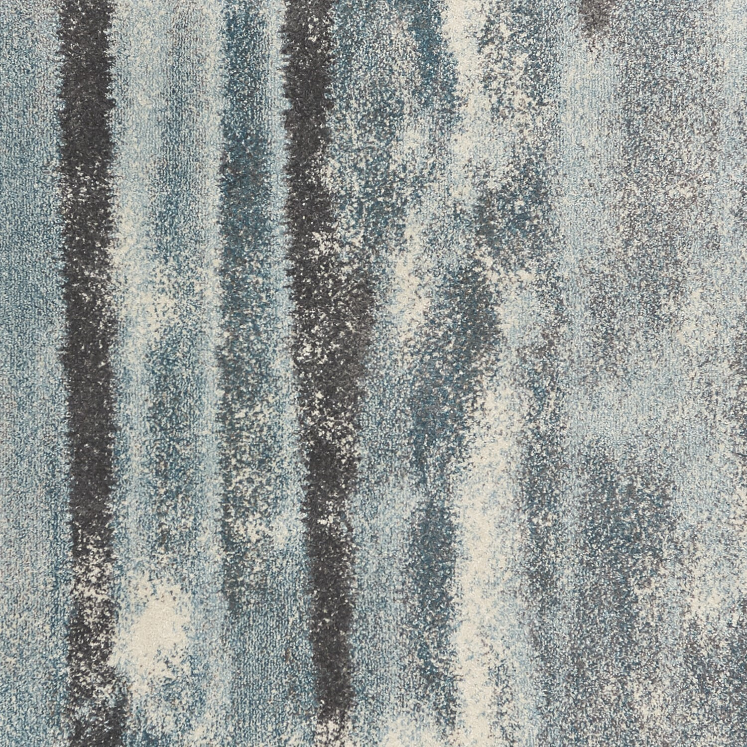 Homeroots 349864 7 Ft. 10 In. X 10 Ft. 10 In. Polypropylene Teal Area Rug